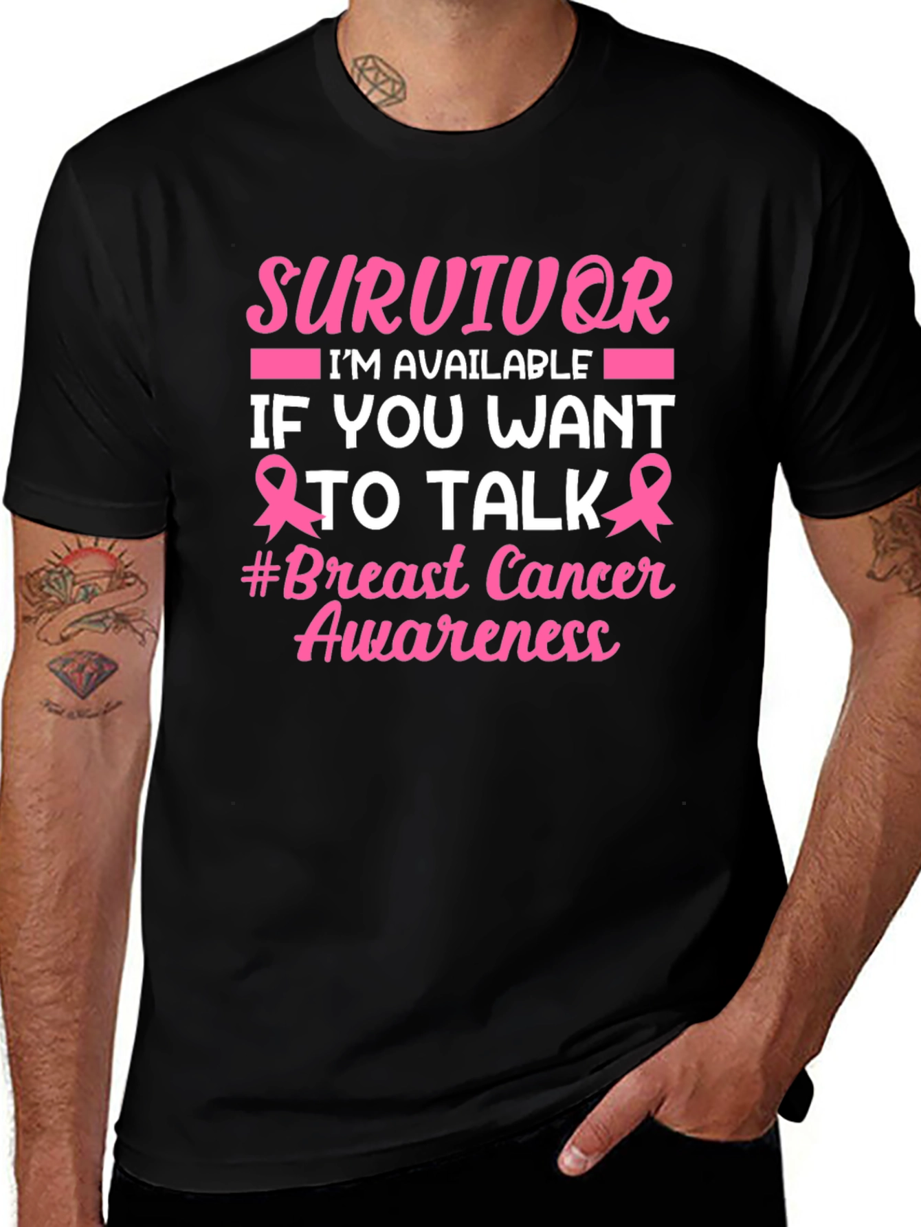 Breast Cancer Awareness Survivor T-Shirt