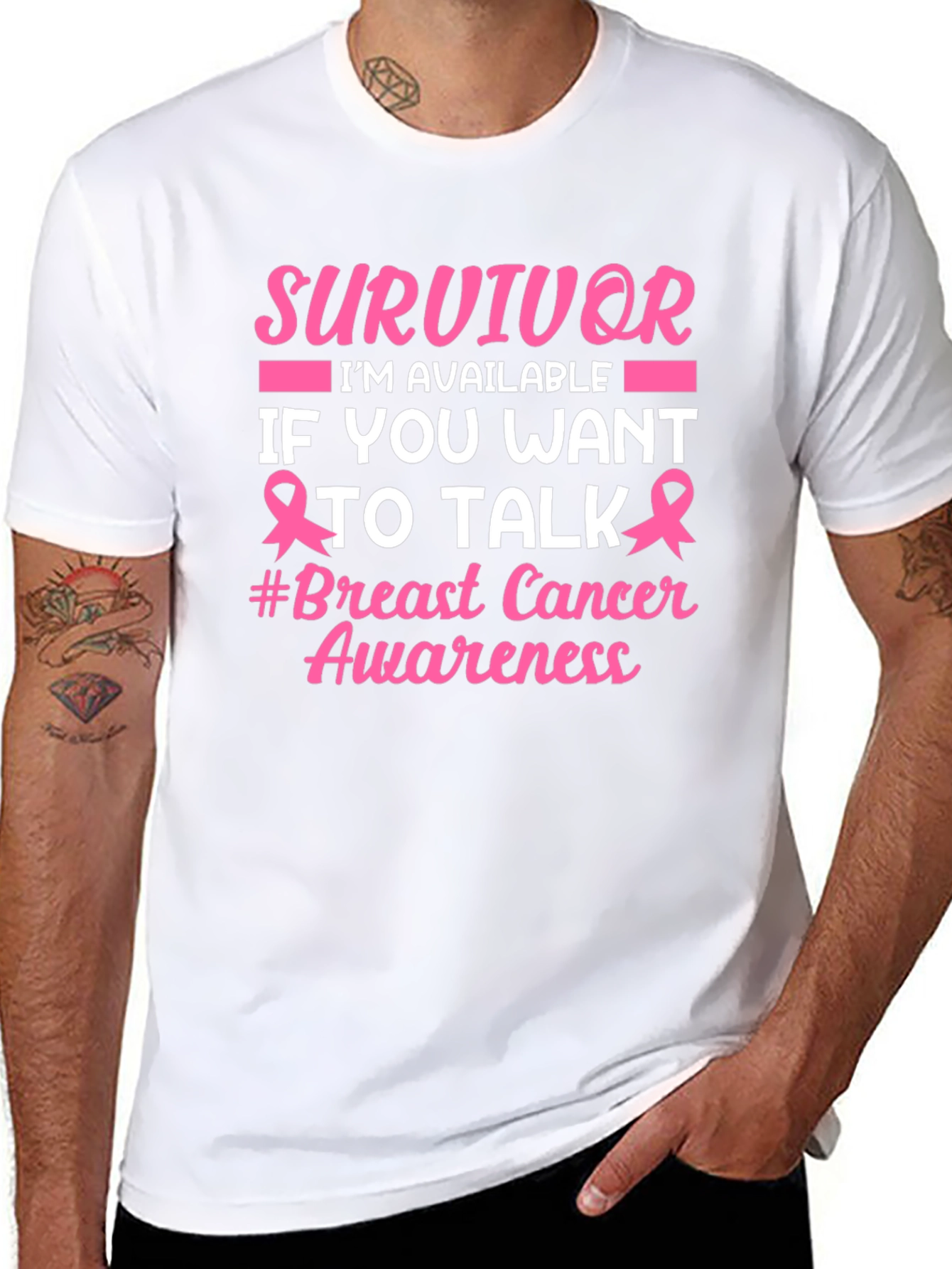 Breast Cancer Awareness Survivor T-Shirt