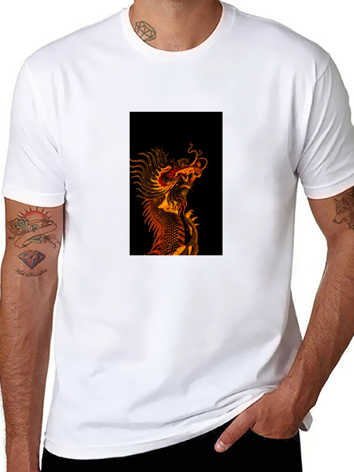 Black Dragon Graphic Tee