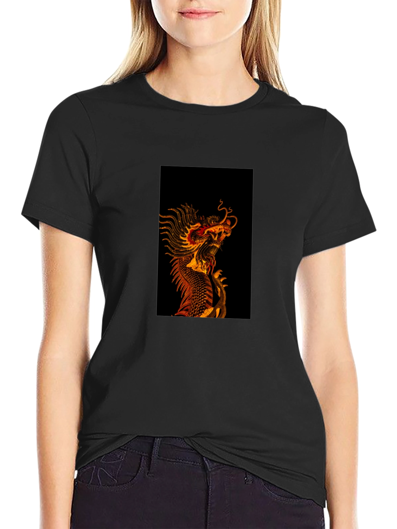 Black Dragon Graphic Tee