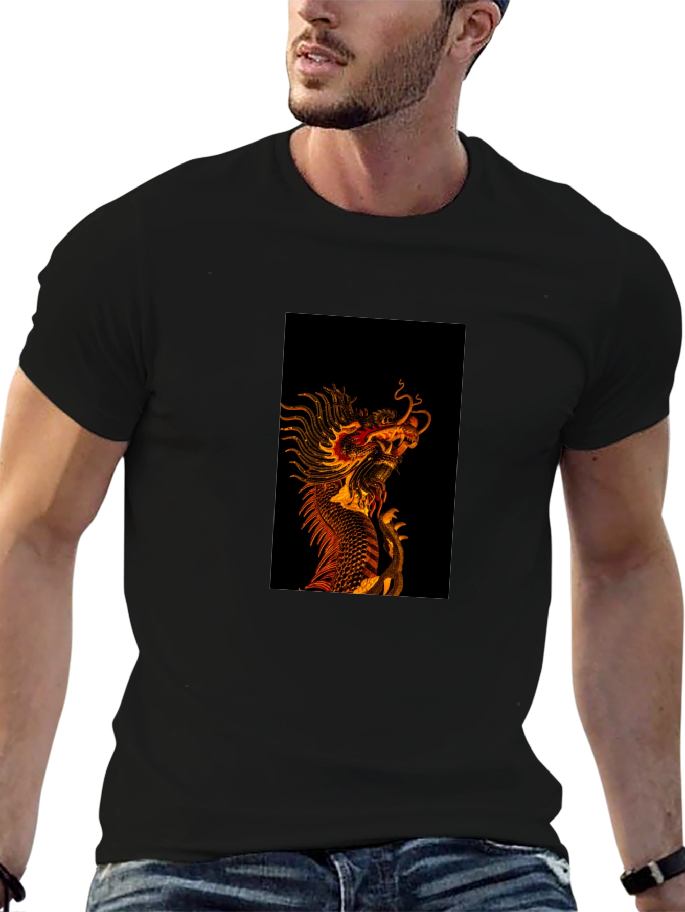 Black Dragon Graphic Tee