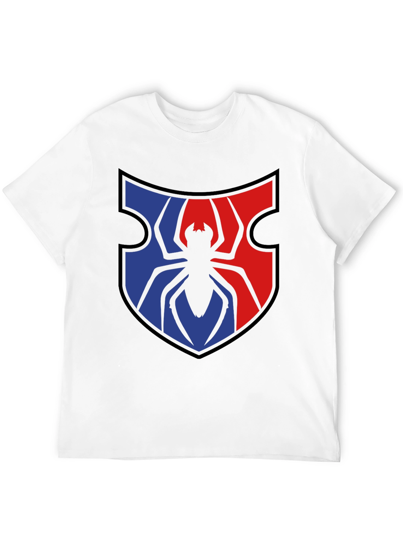 Spider Shield Graphic Tee - Black