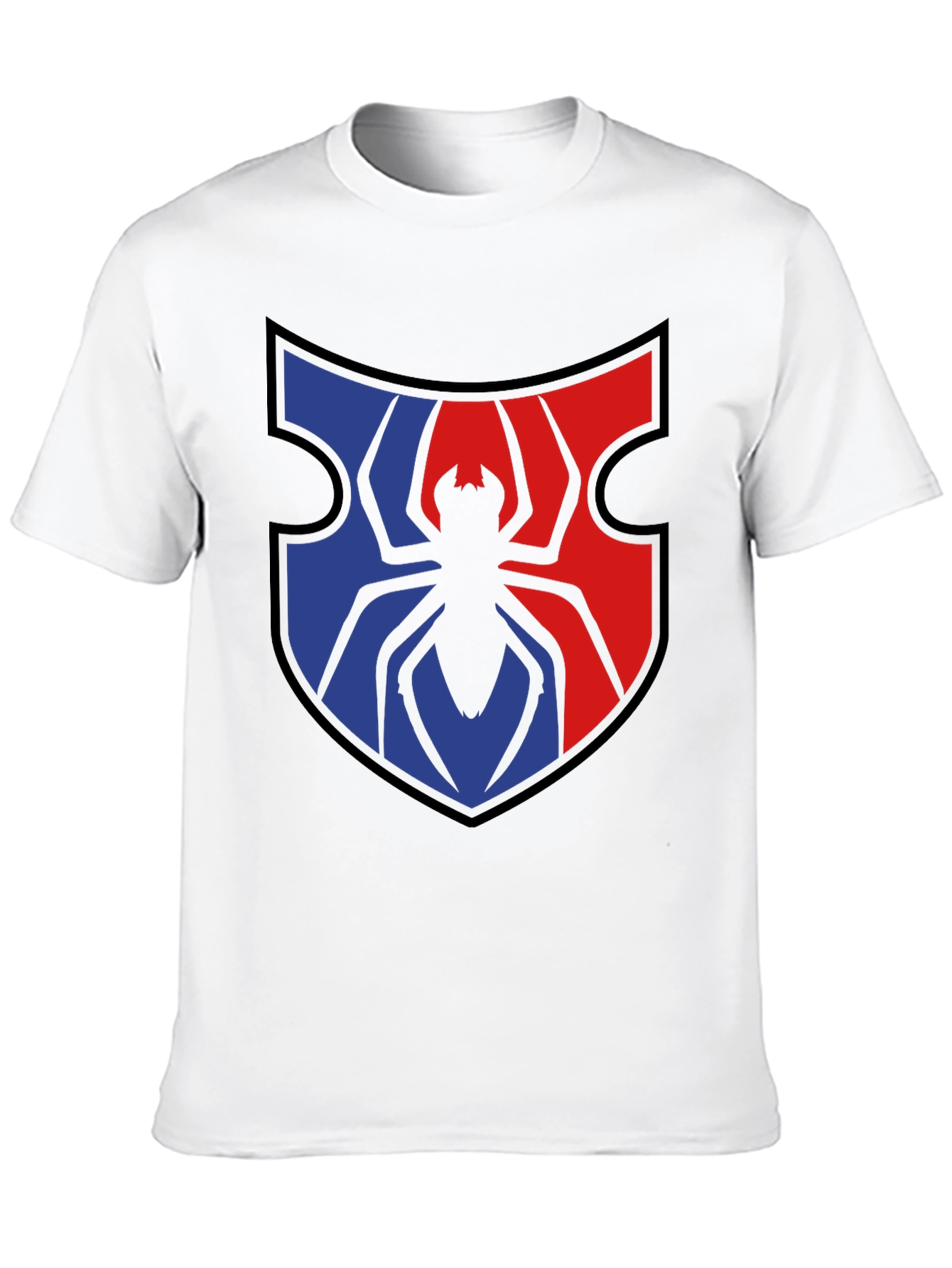 Spider Shield Graphic Tee - Black