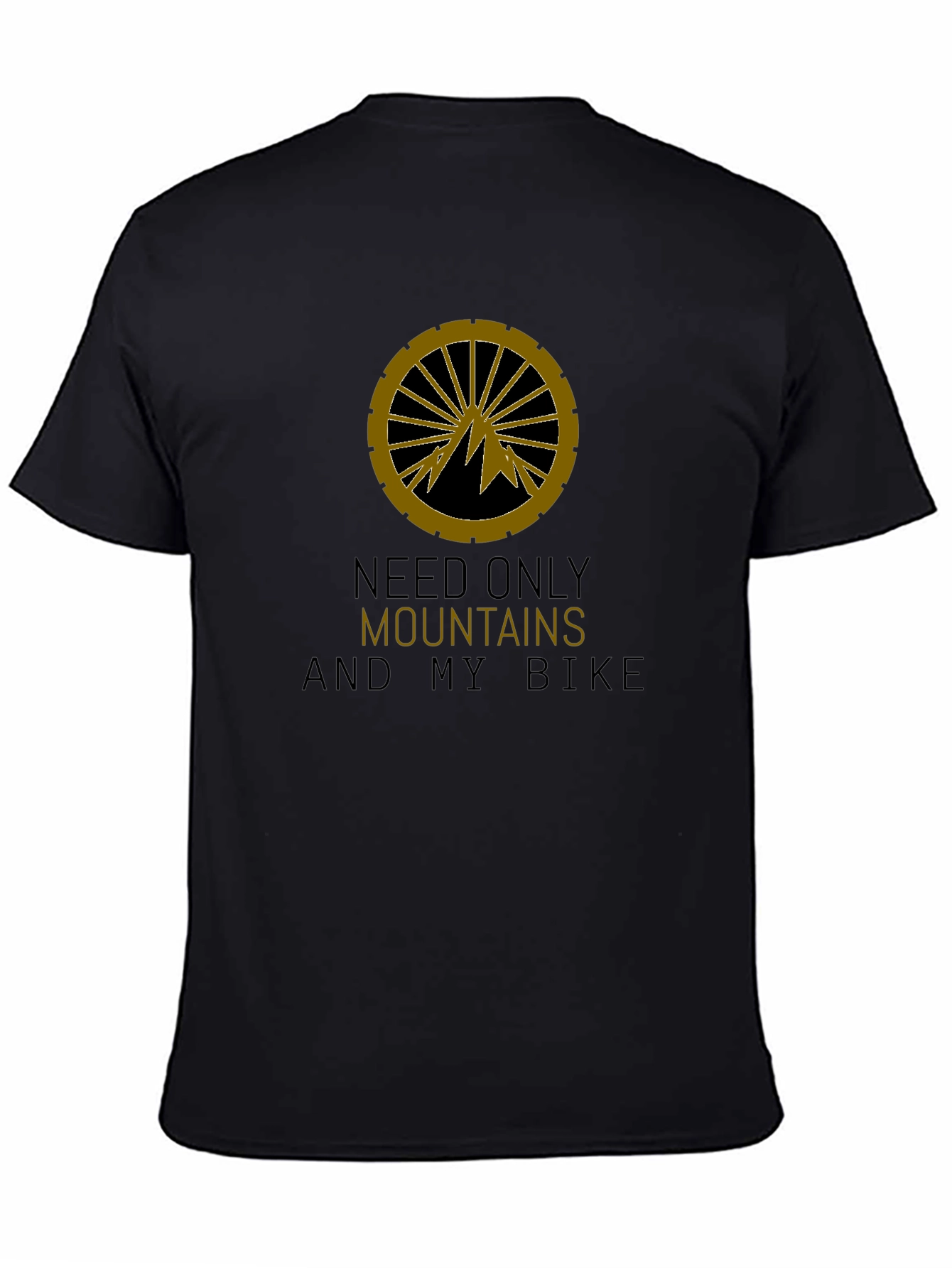 Mountains & Bike T-Shirt: Adventure Ready!