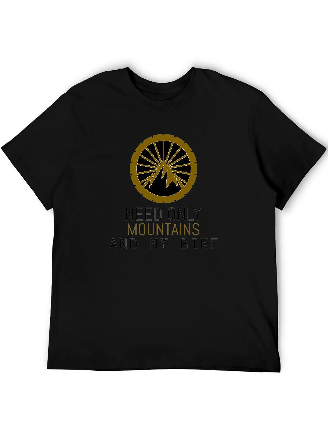 Mountains & Bike T-Shirt: Adventure Ready!