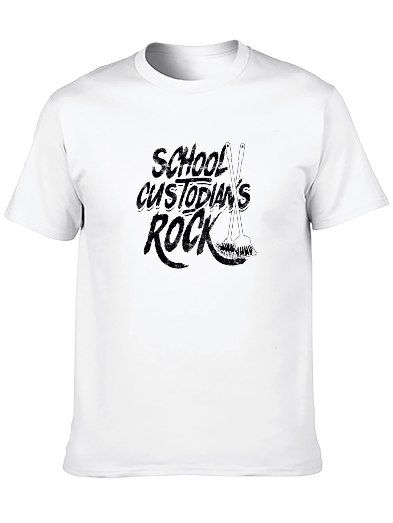 School Custodians Rock T-Shirt