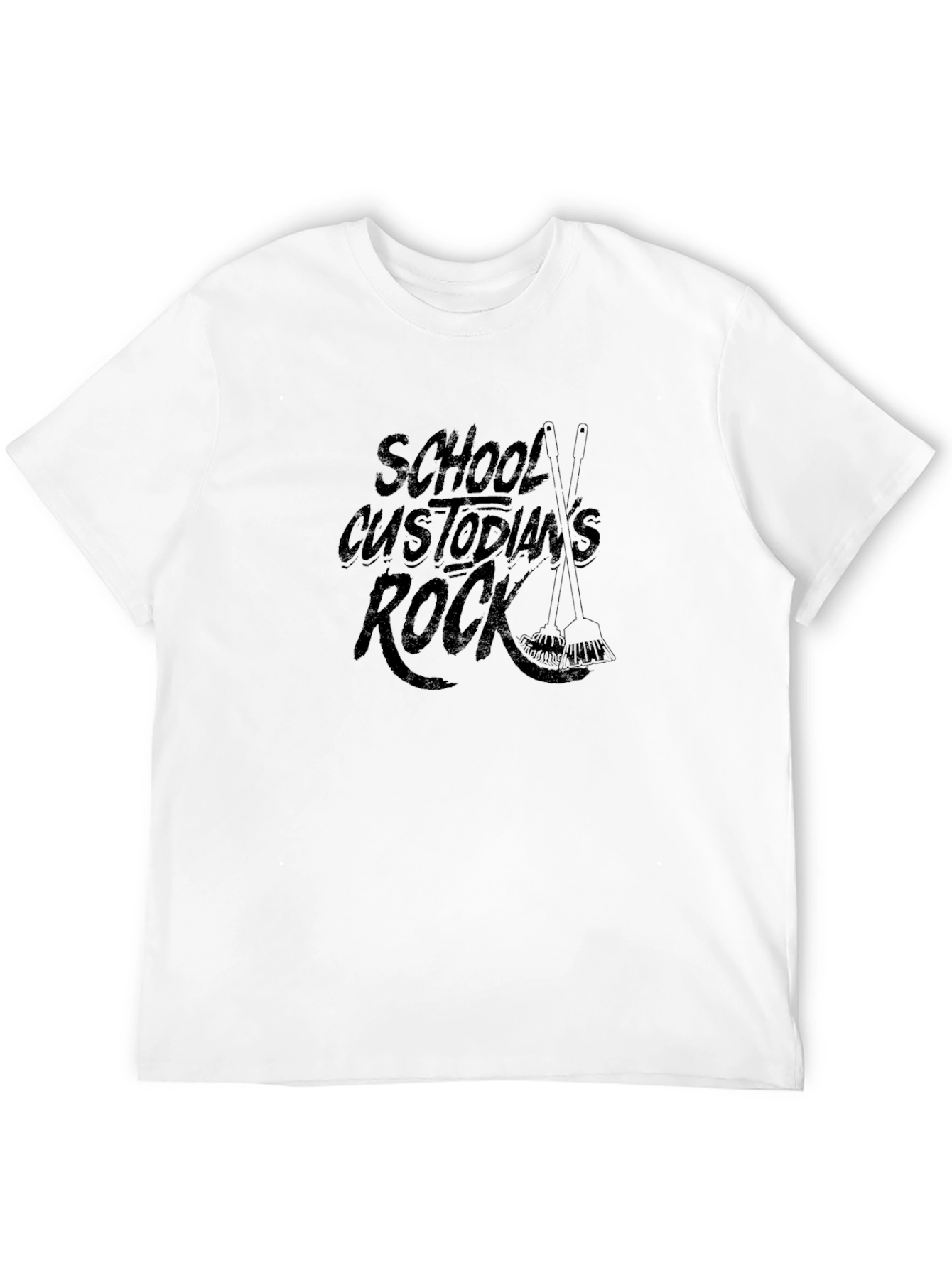School Custodians Rock T-Shirt