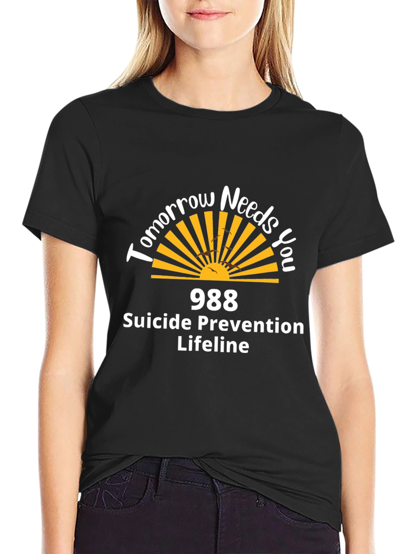 988 Suicide Prevention Lifeline Graphic Tee