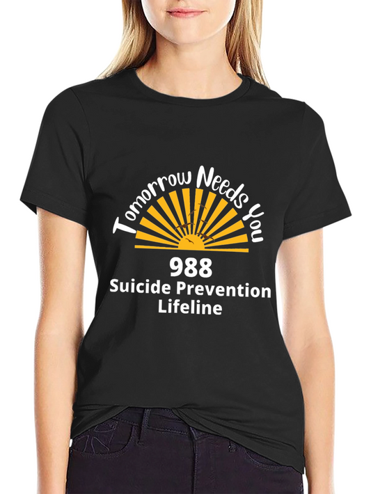 988 Suicide Prevention Lifeline Graphic Tee
