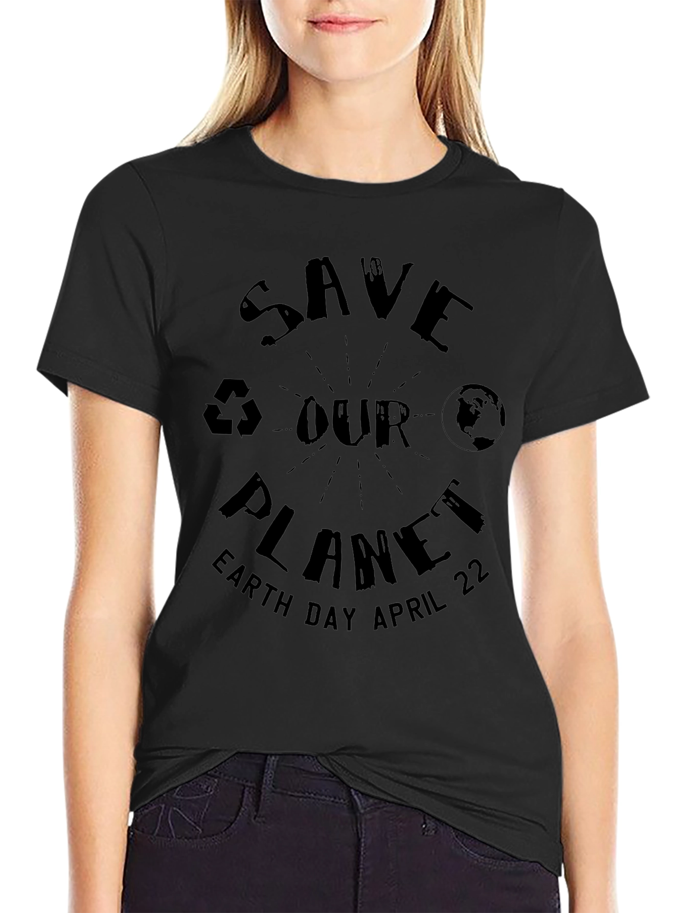 Save Our Planet Earth Day April 22 T-Shirt
