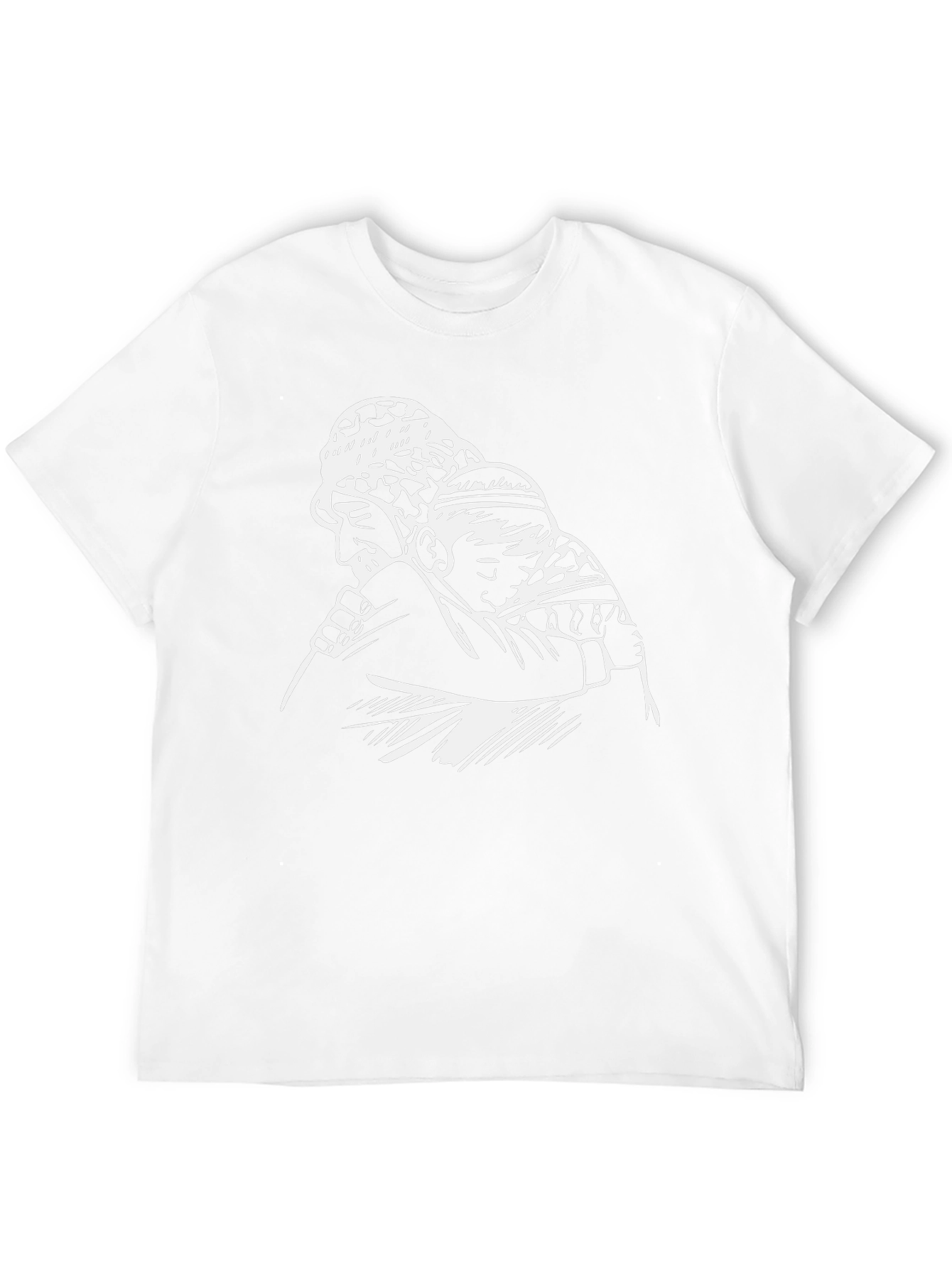 Touching T-Shirt: Grandfather & Child