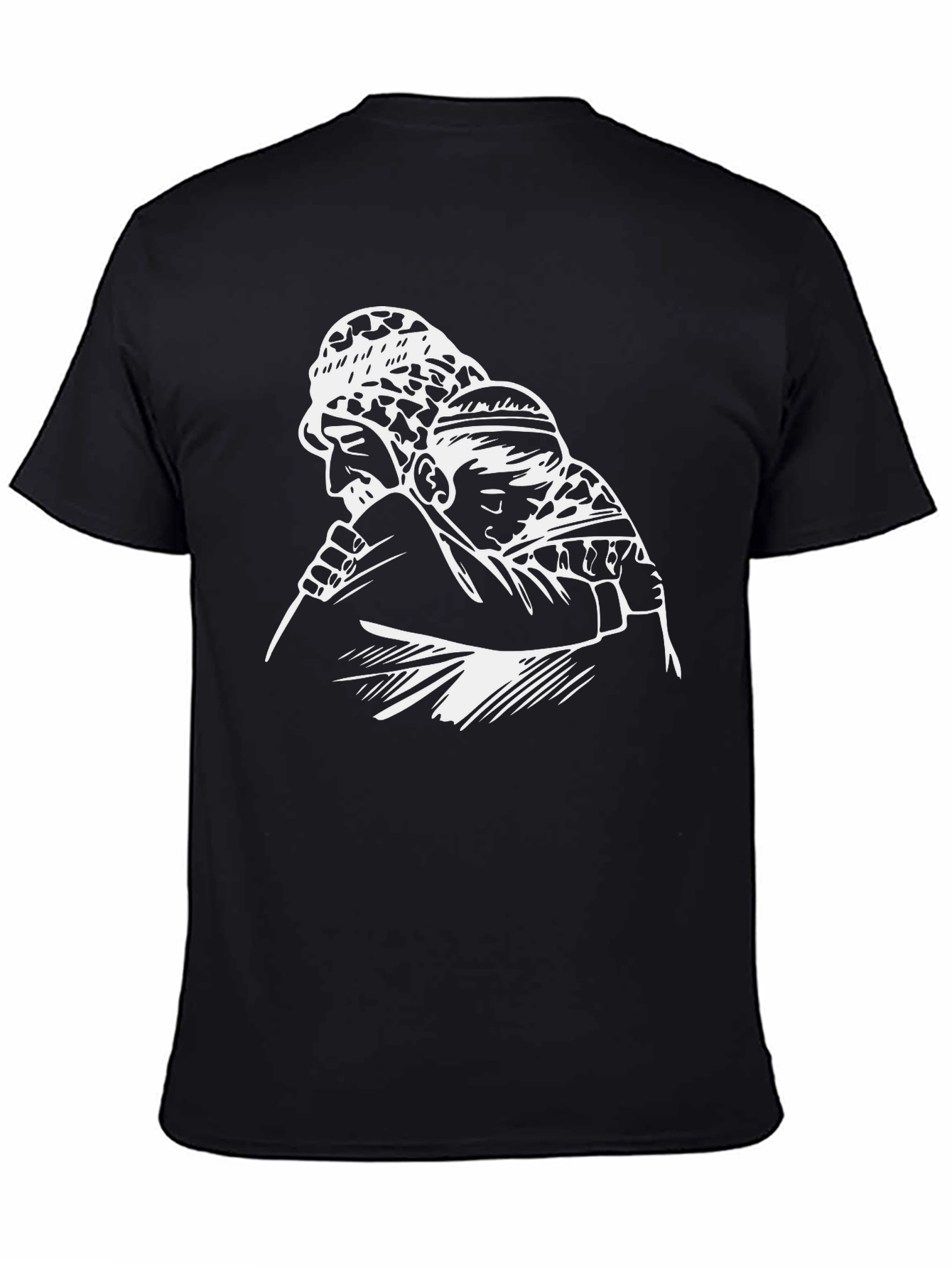 Touching T-Shirt: Grandfather & Child