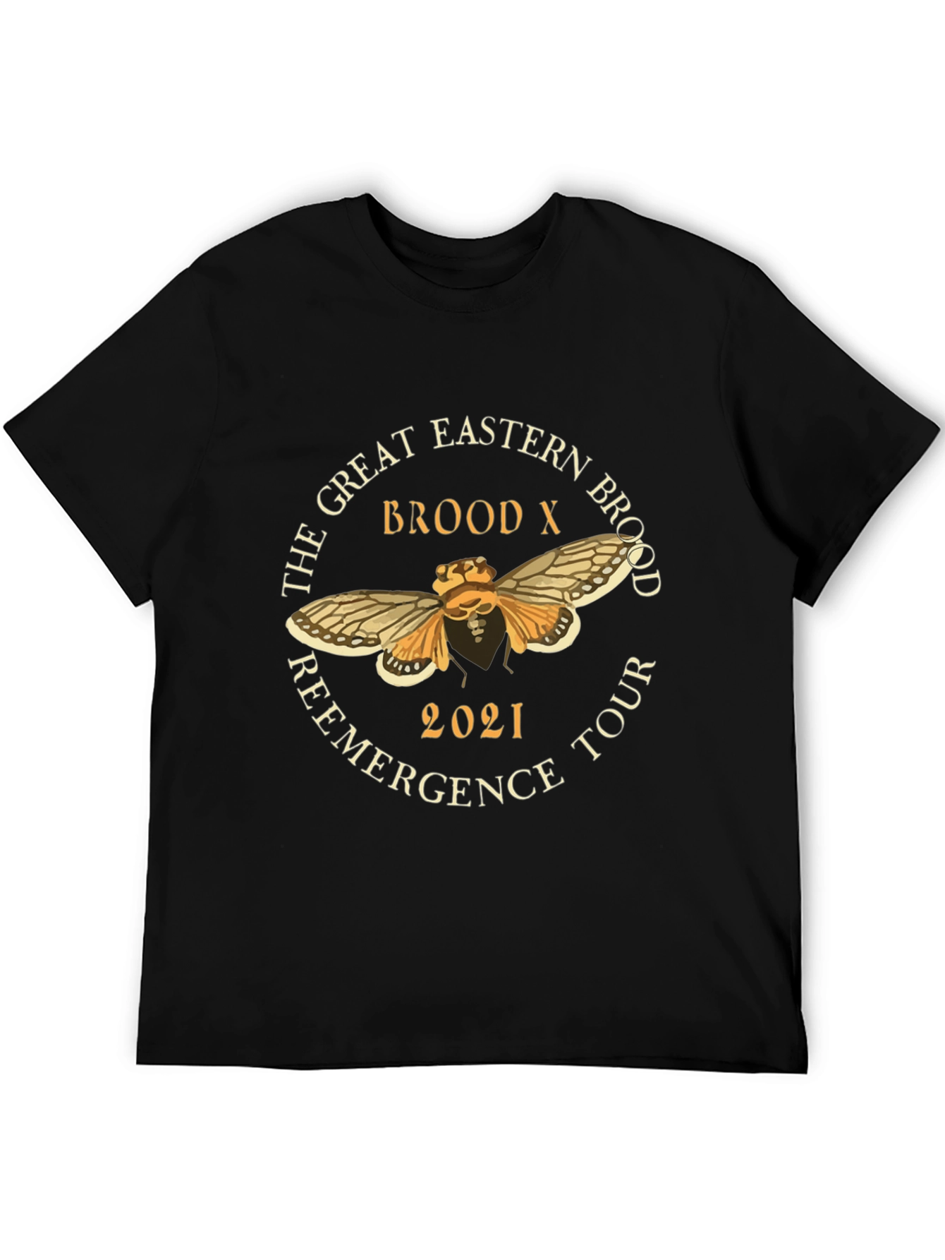 The Great Eastern Brood X 2021 Reemergence Tour T-Shirt