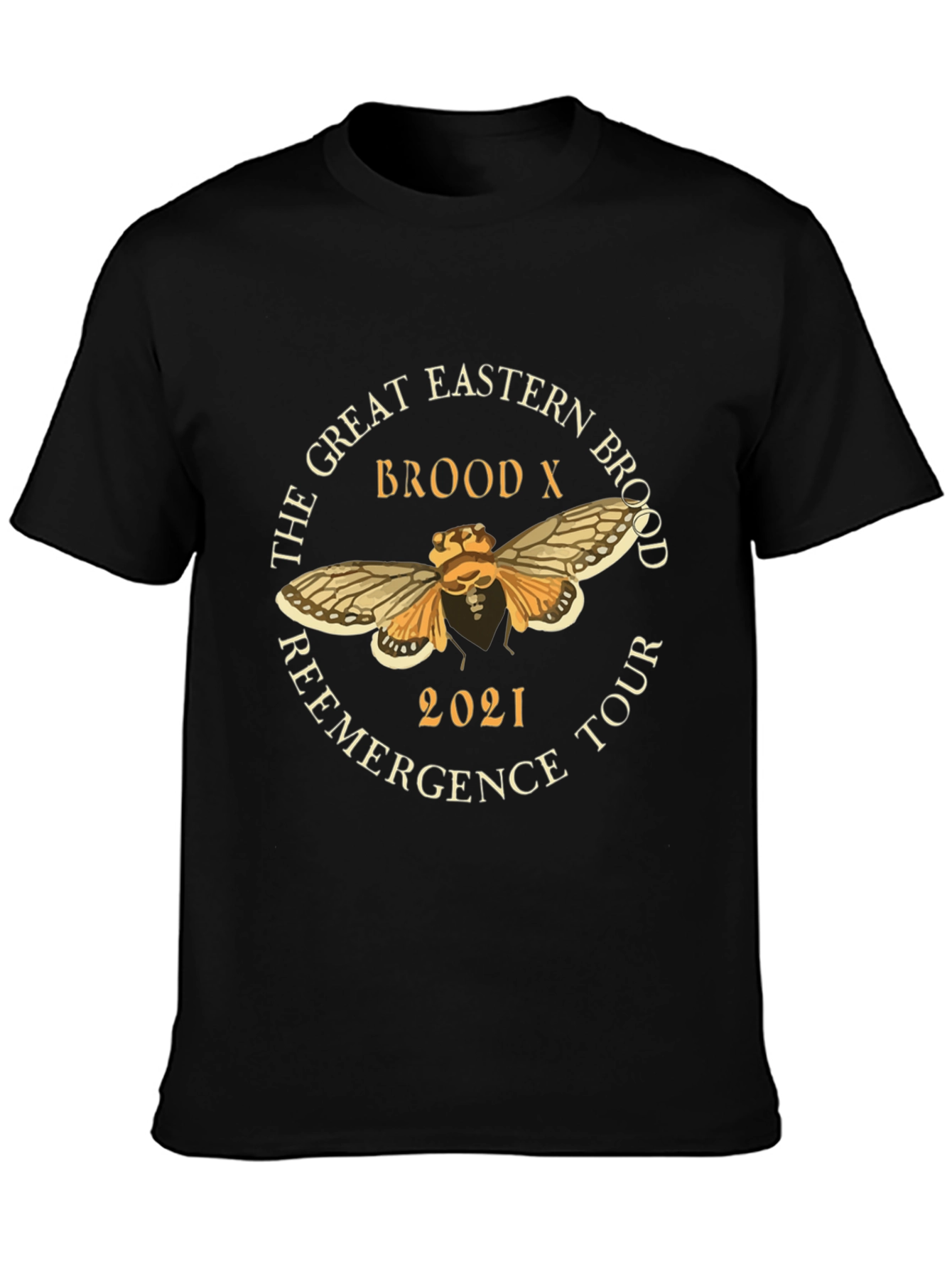 The Great Eastern Brood X 2021 Reemergence Tour T-Shirt