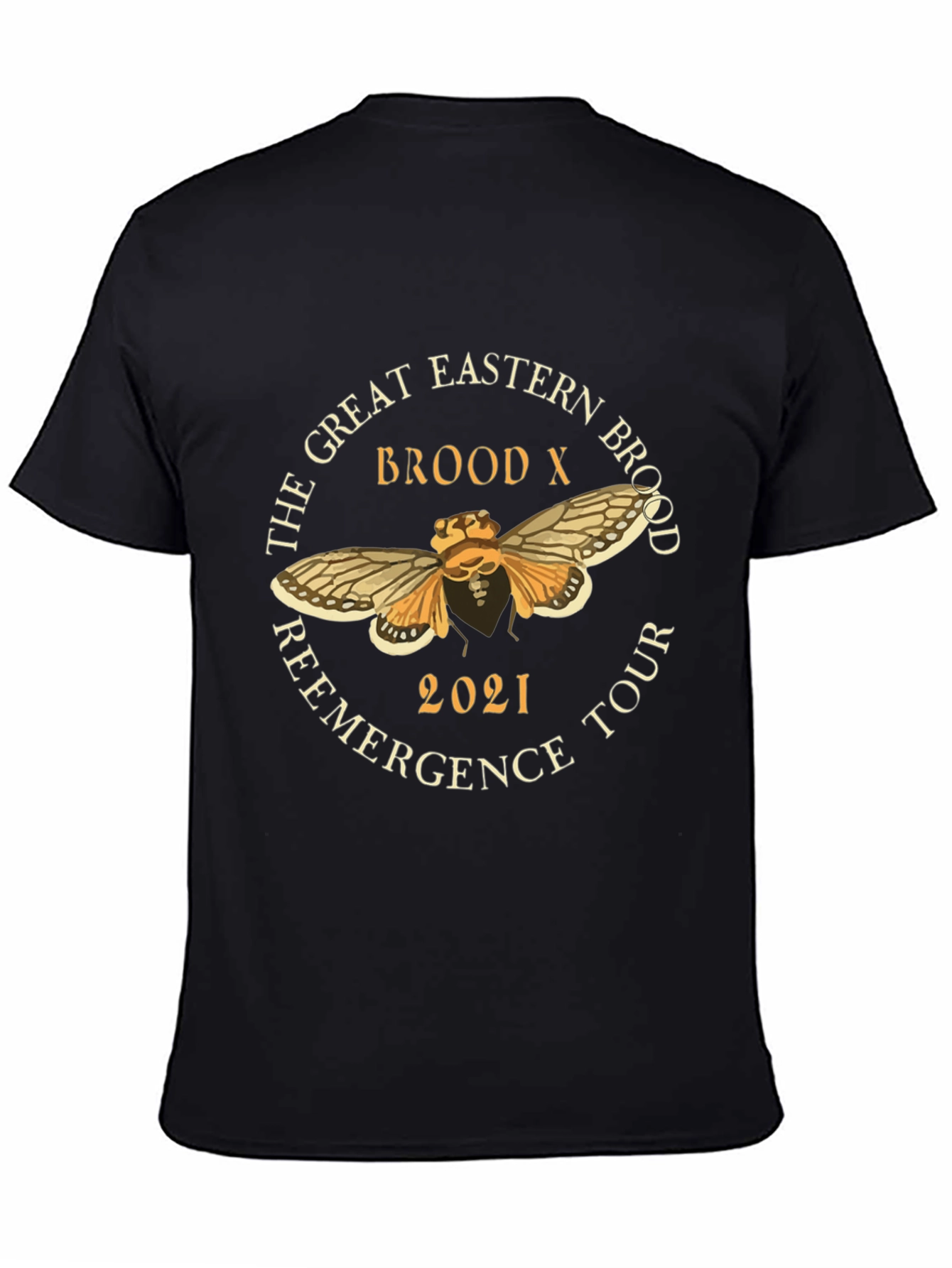 The Great Eastern Brood X 2021 Reemergence Tour T-Shirt