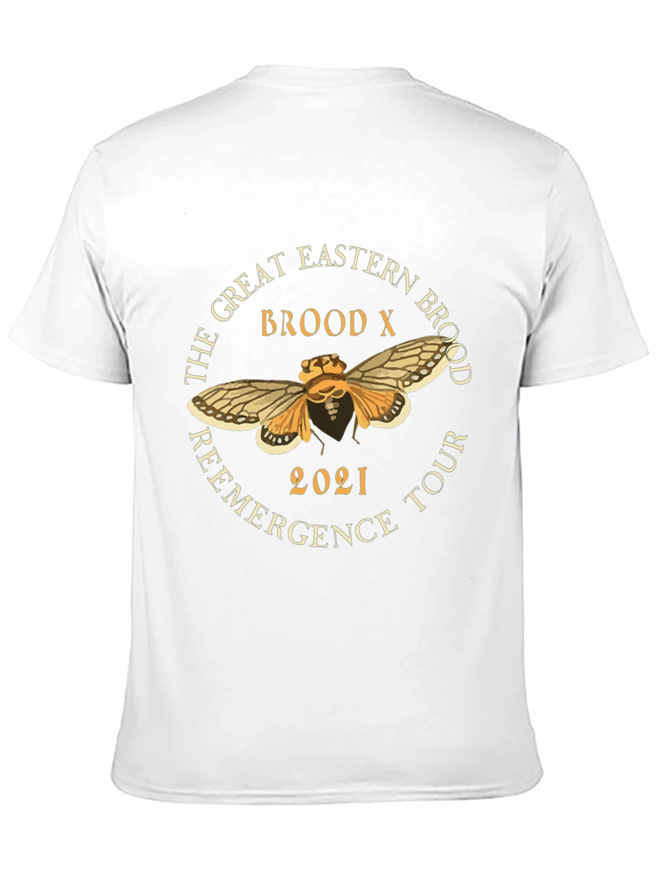 The Great Eastern Brood X 2021 Reemergence Tour T-Shirt