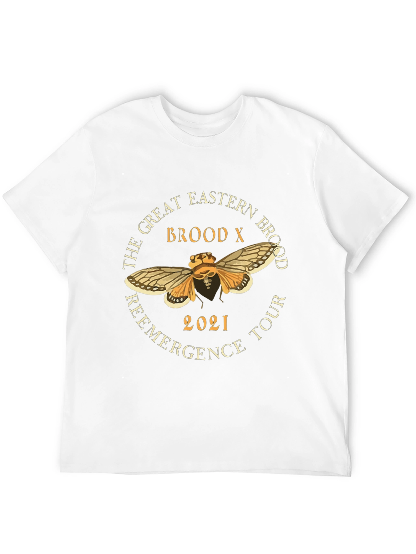 The Great Eastern Brood X 2021 Reemergence Tour T-Shirt