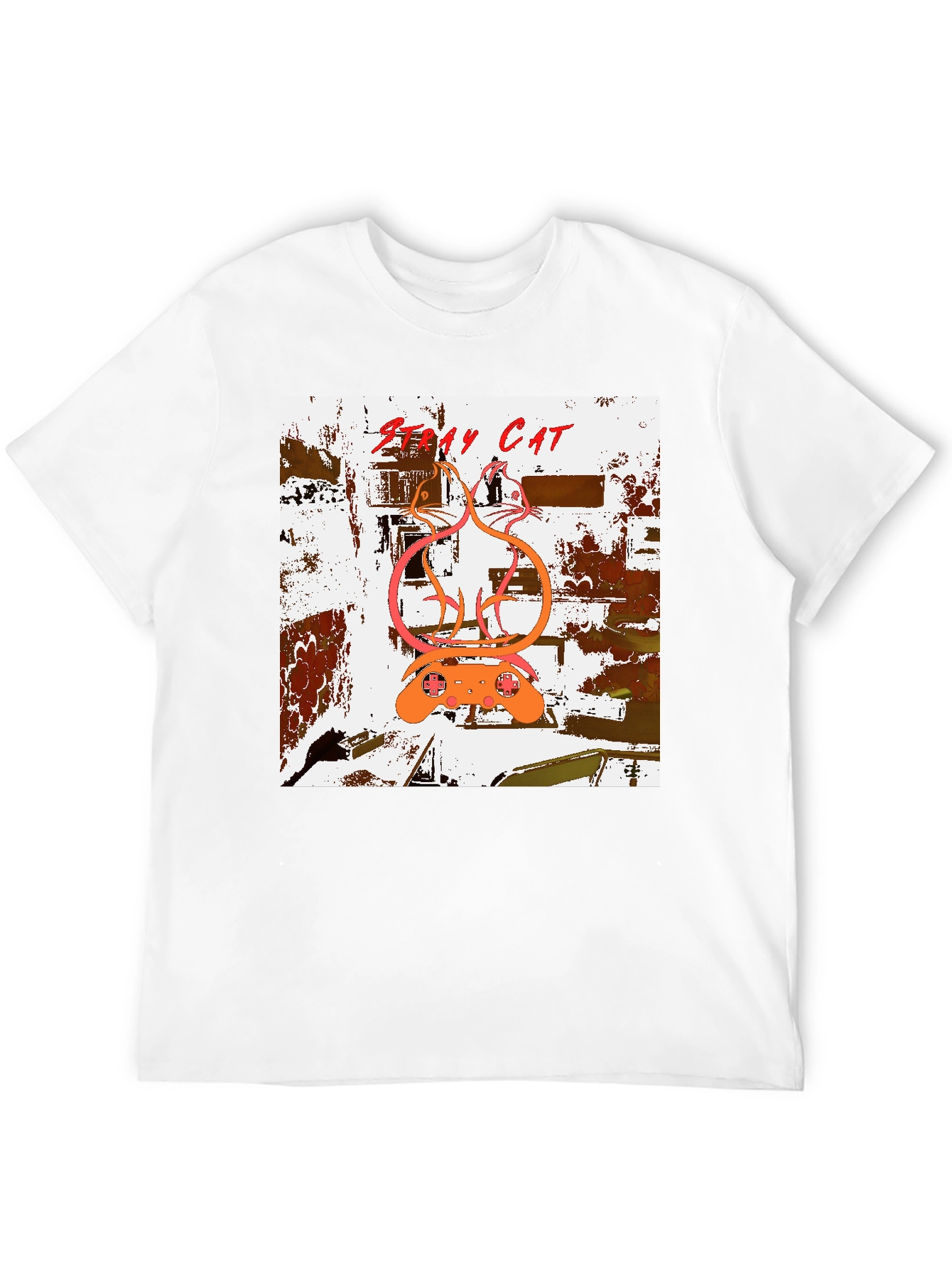 Stray Cat T-Shirt - Urban Style Graphic Tee