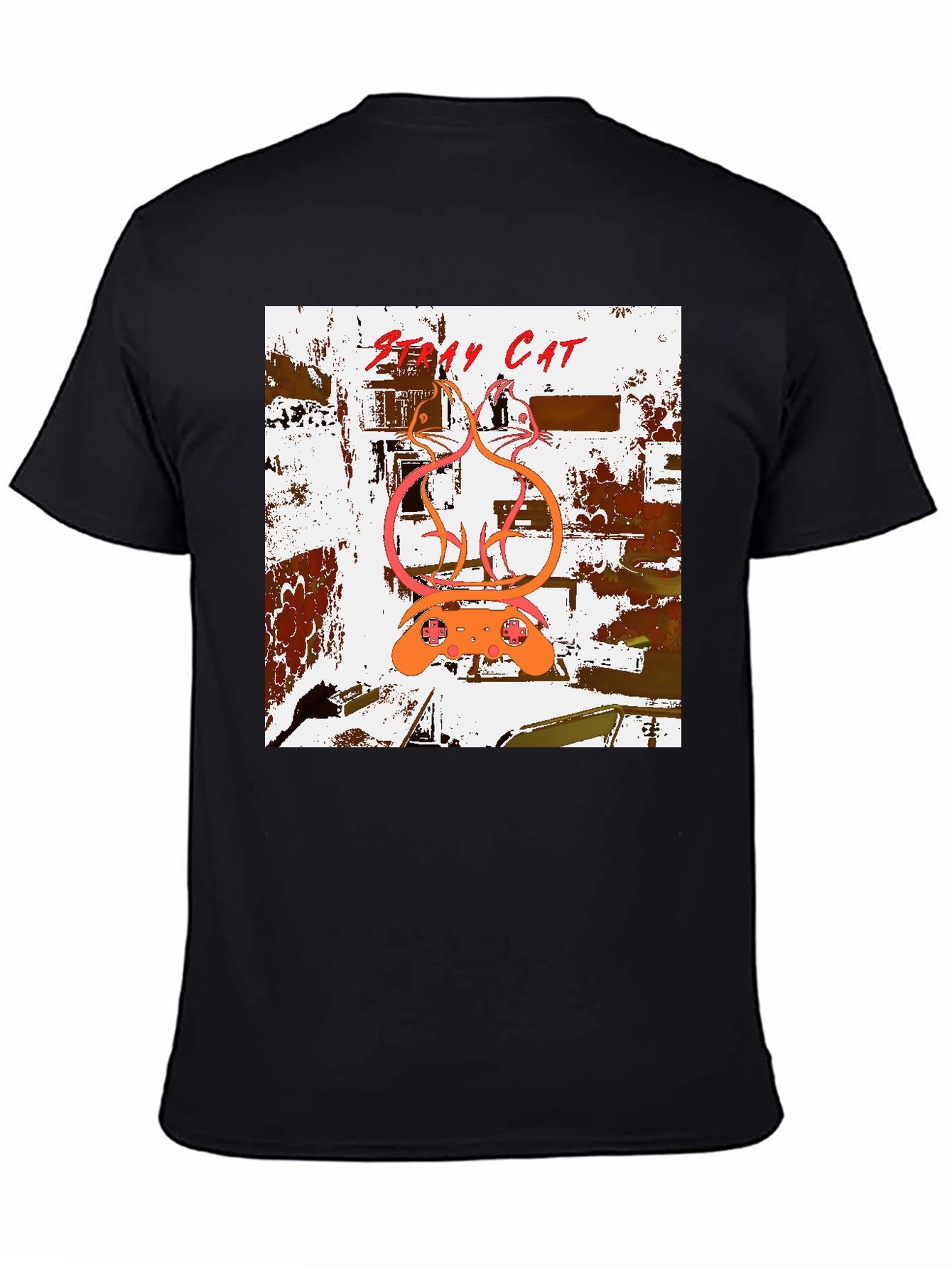 Stray Cat T-Shirt - Urban Style Graphic Tee