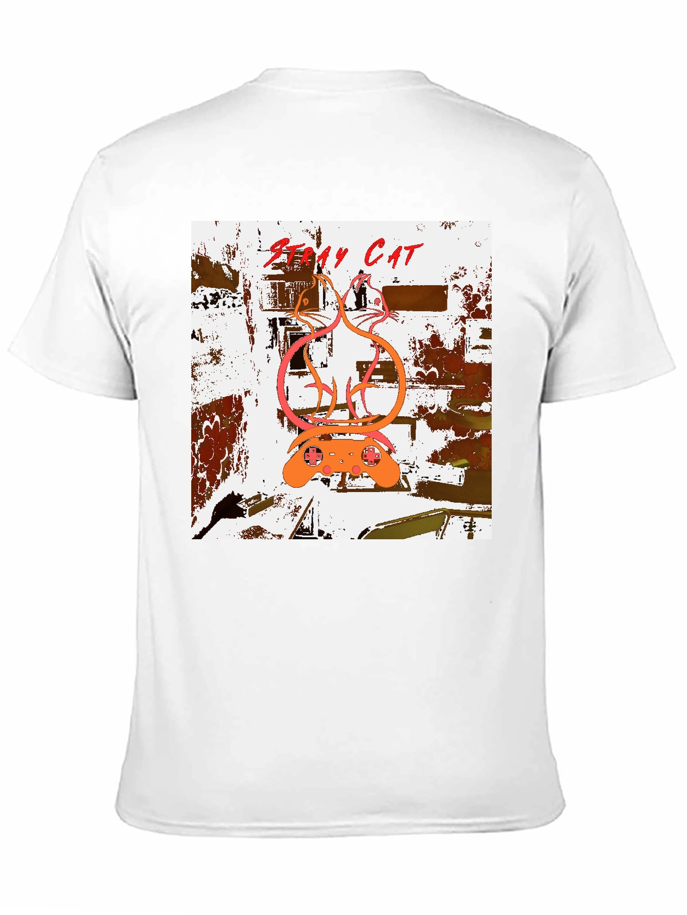 Stray Cat T-Shirt - Urban Style Graphic Tee