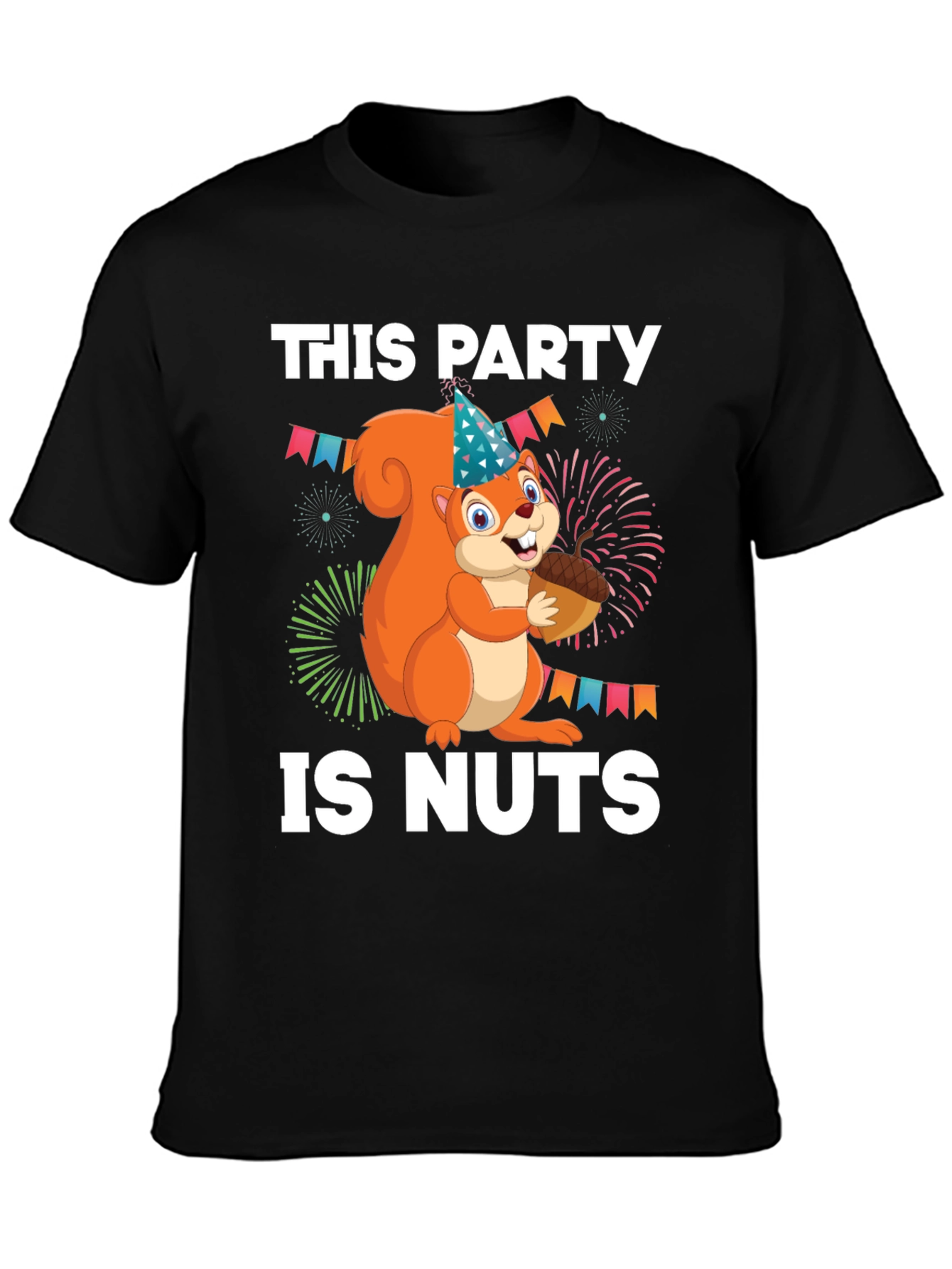 This Party is Nuts Squirrel T-Shirt