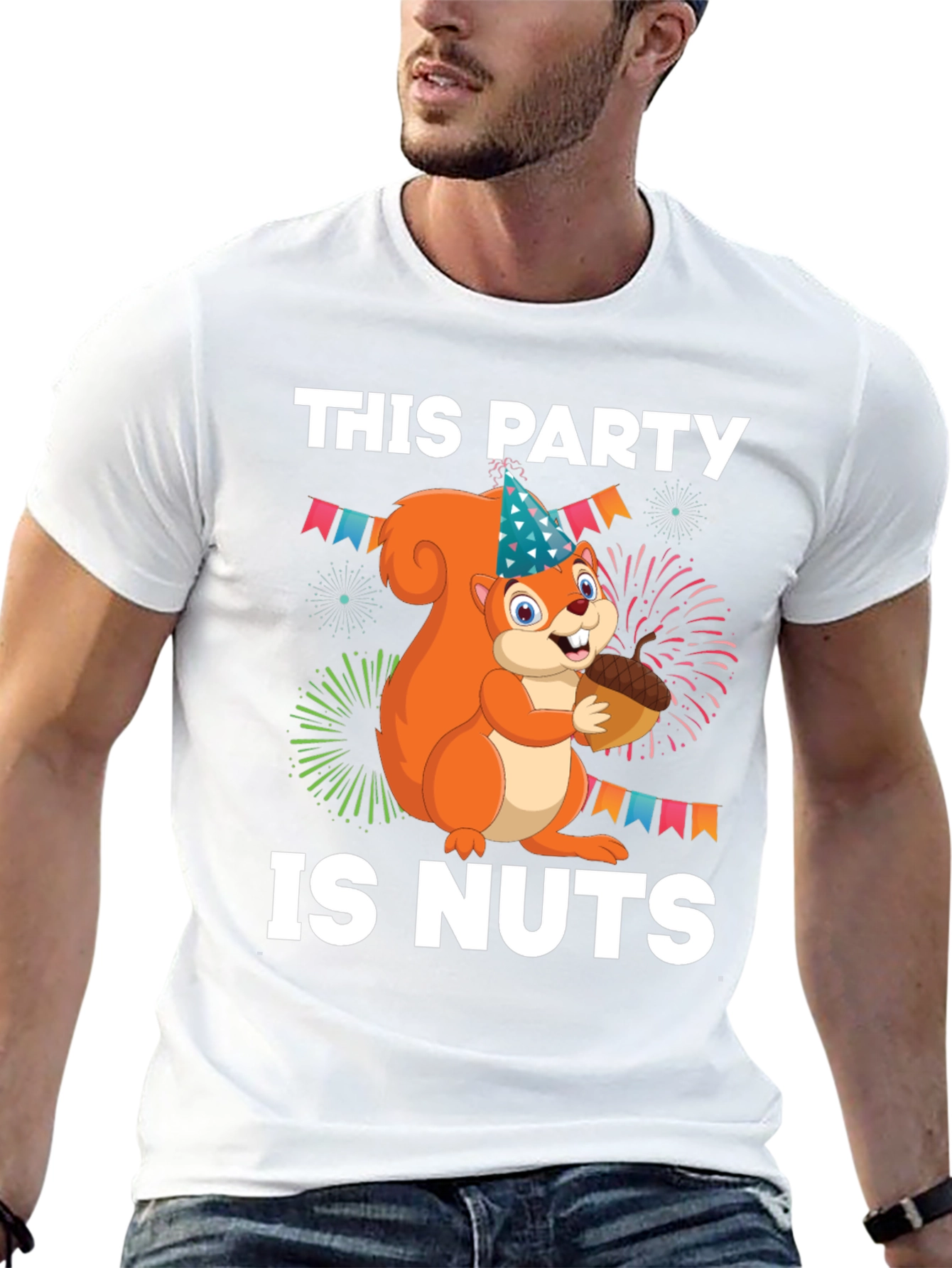 This Party is Nuts Squirrel T-Shirt