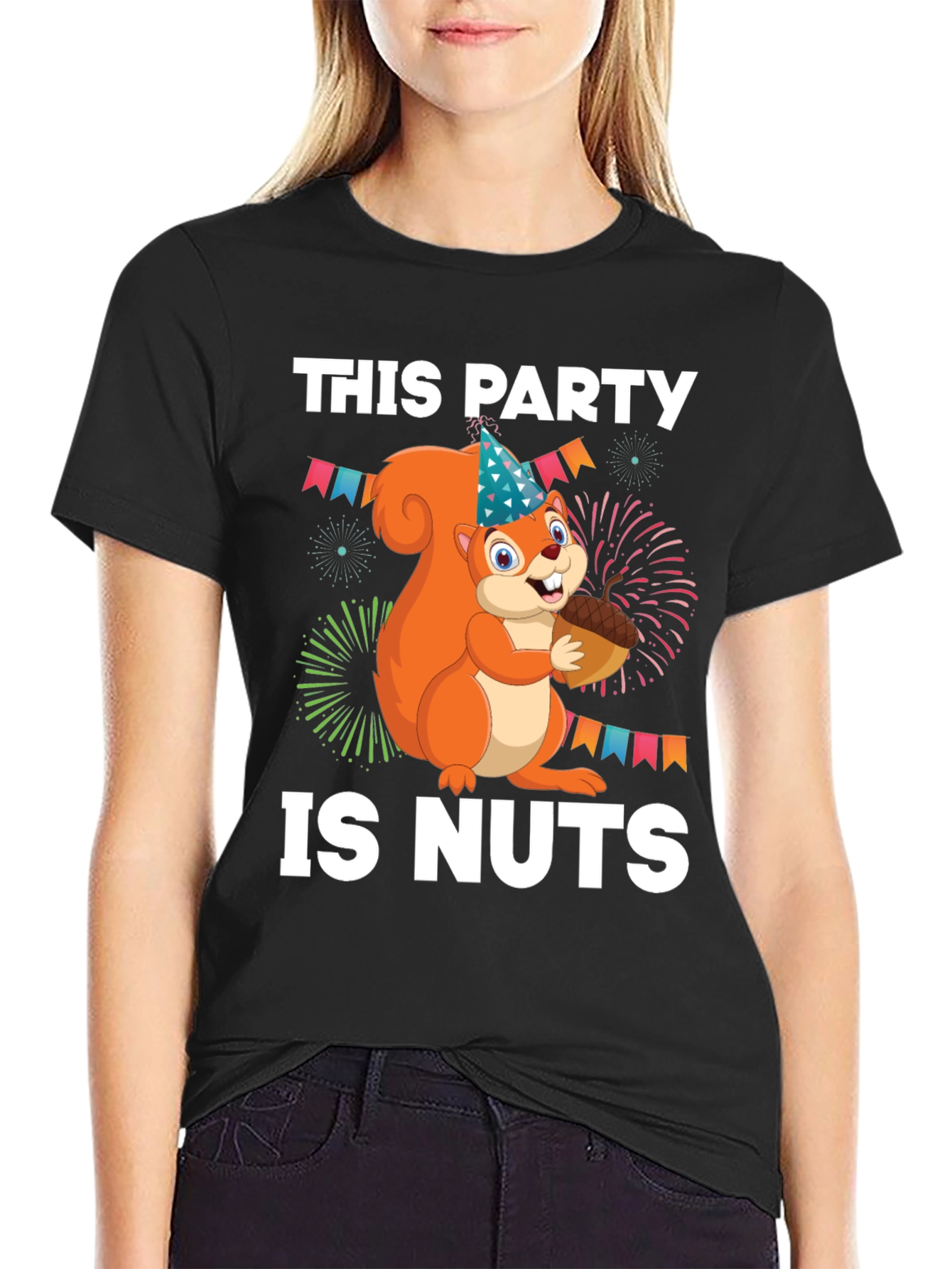 This Party is Nuts Squirrel T-Shirt