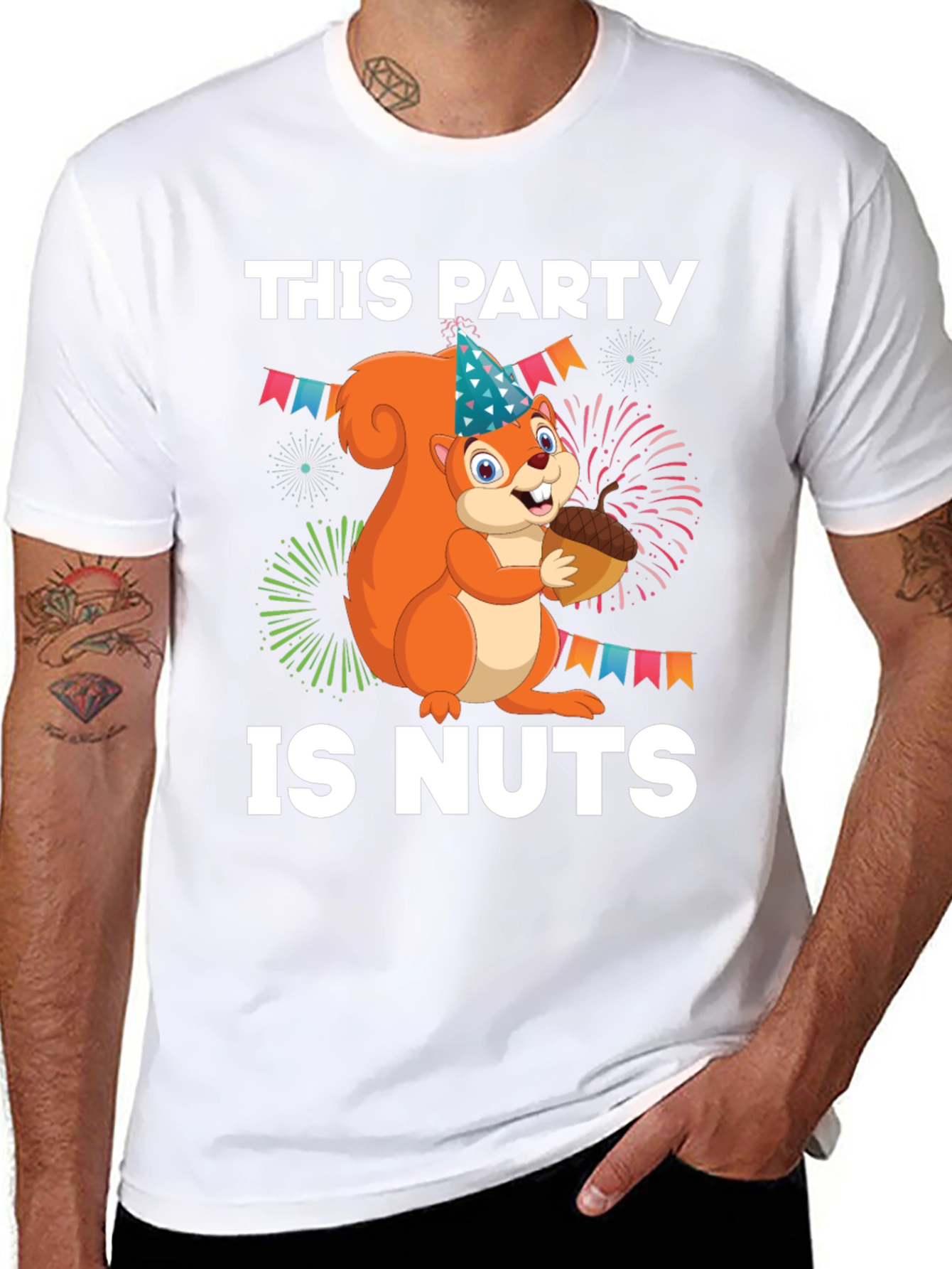 This Party is Nuts Squirrel T-Shirt