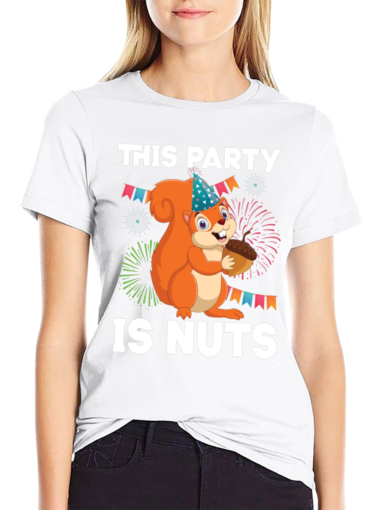 This Party is Nuts Squirrel T-Shirt