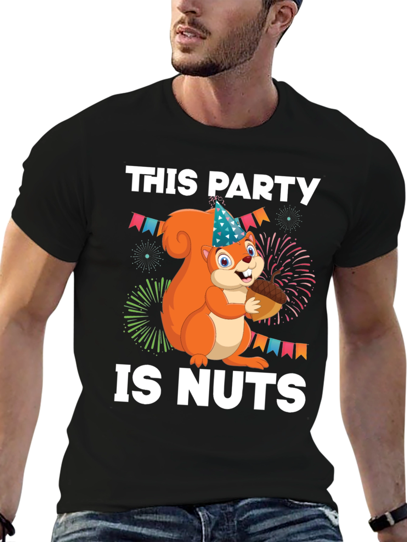 This Party is Nuts Squirrel T-Shirt