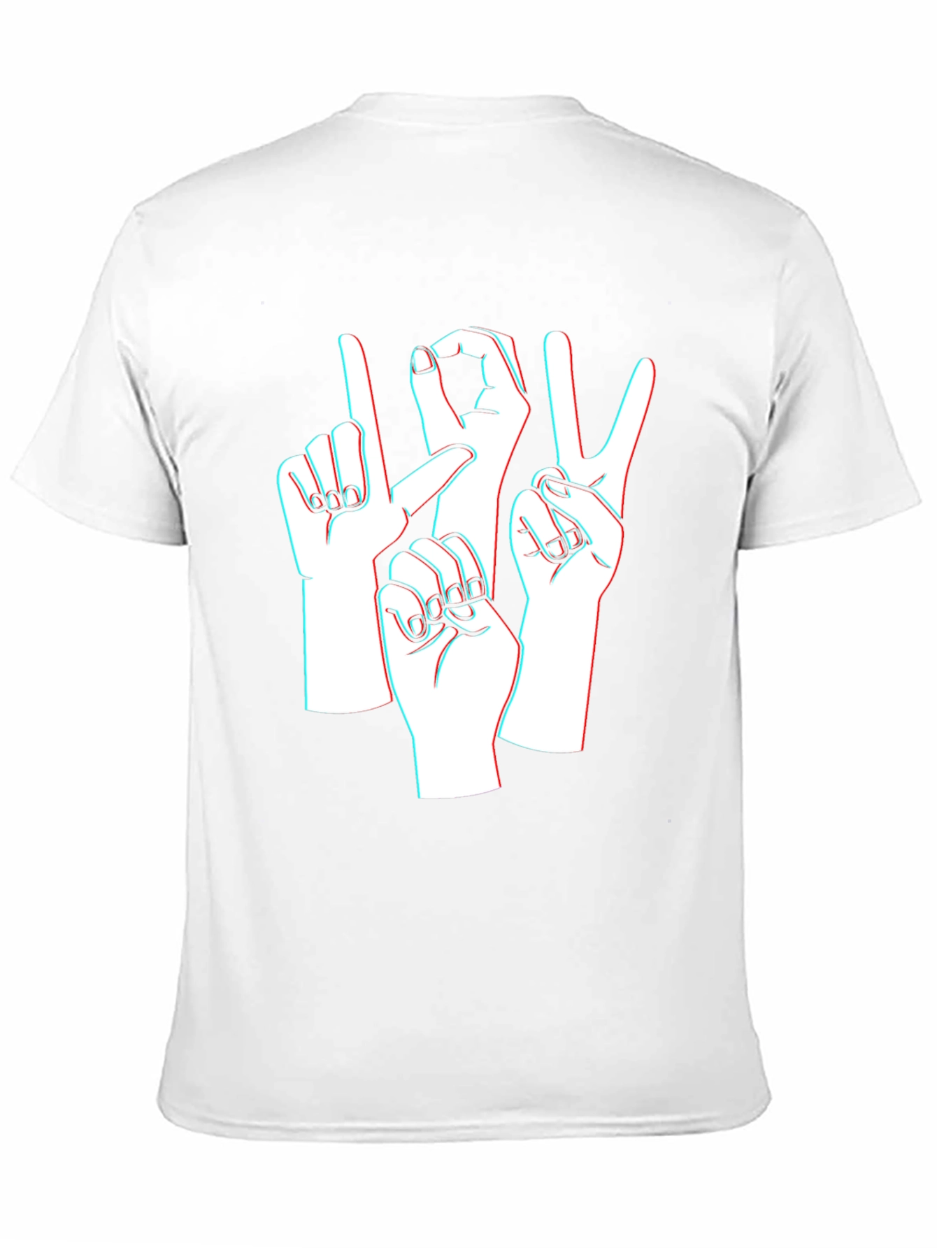 ASL Love T-Shirt - American Sign Language Graphic Tee