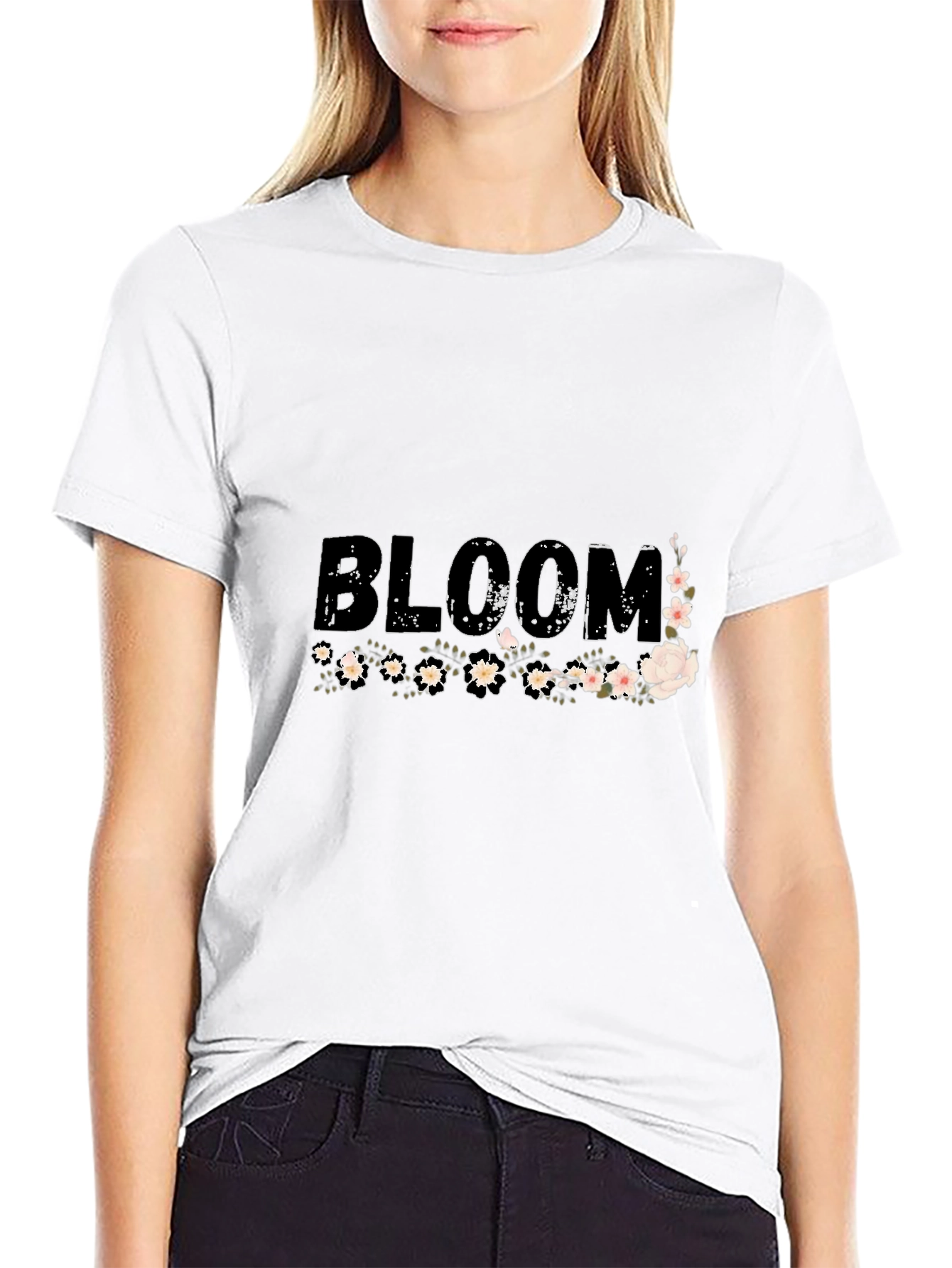 Bloom Floral Graphic T-Shirt - Stylish & Unique