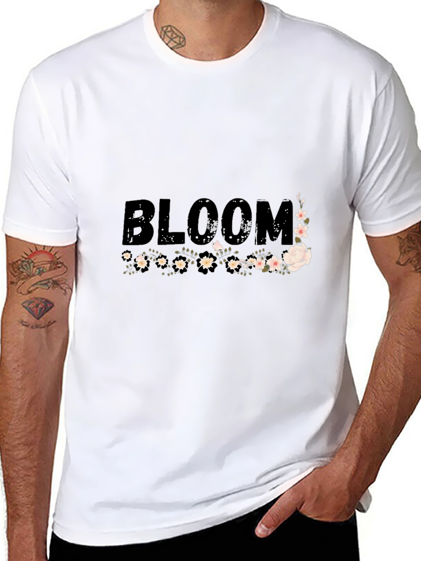 Bloom Floral Graphic T-Shirt - Stylish & Unique