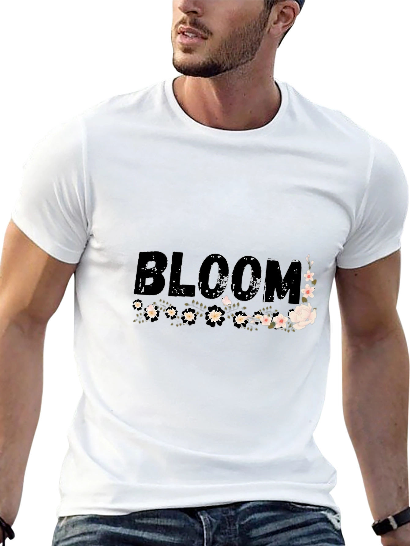 Bloom Floral Graphic T-Shirt - Stylish & Unique