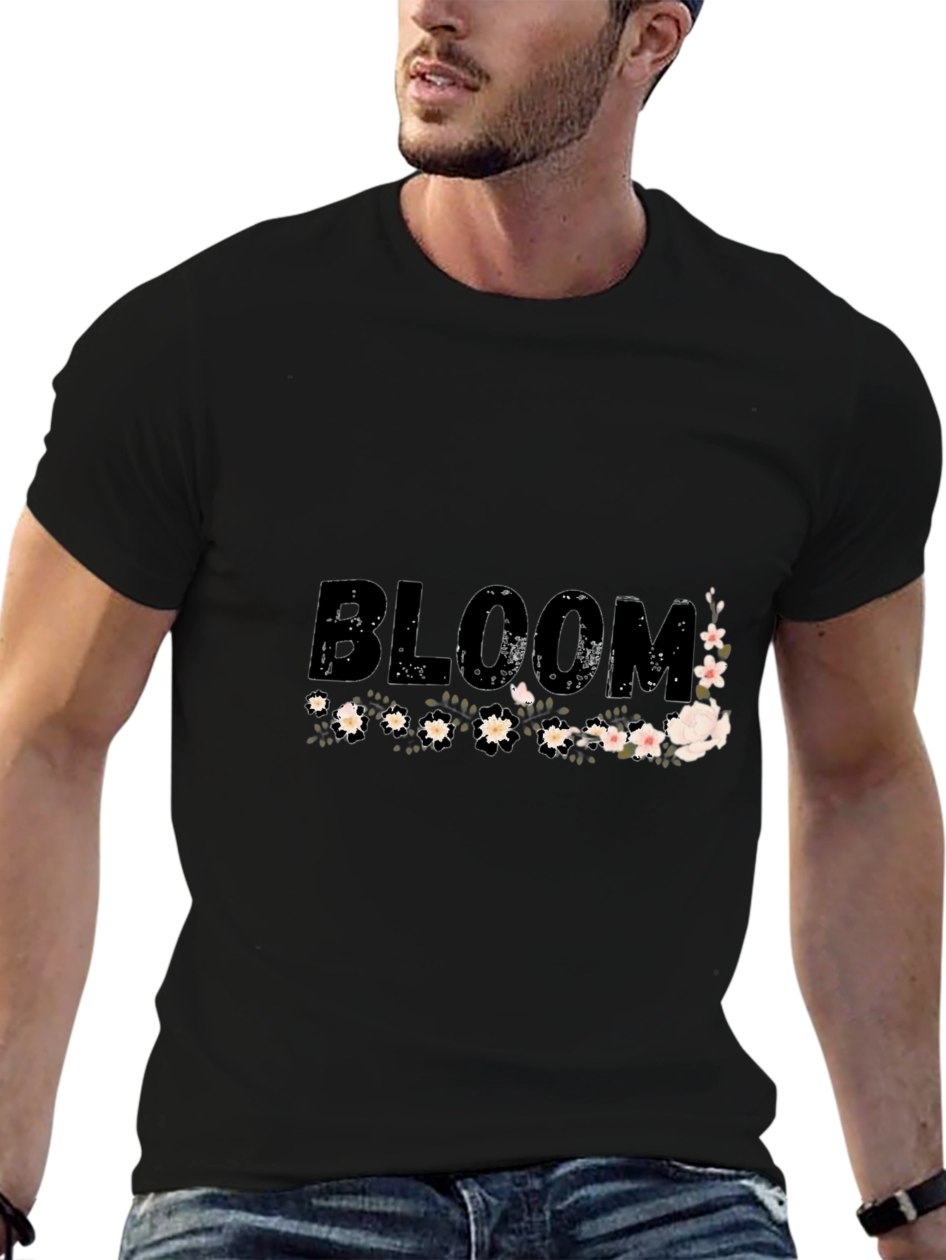 Bloom Floral Graphic T-Shirt - Stylish & Unique