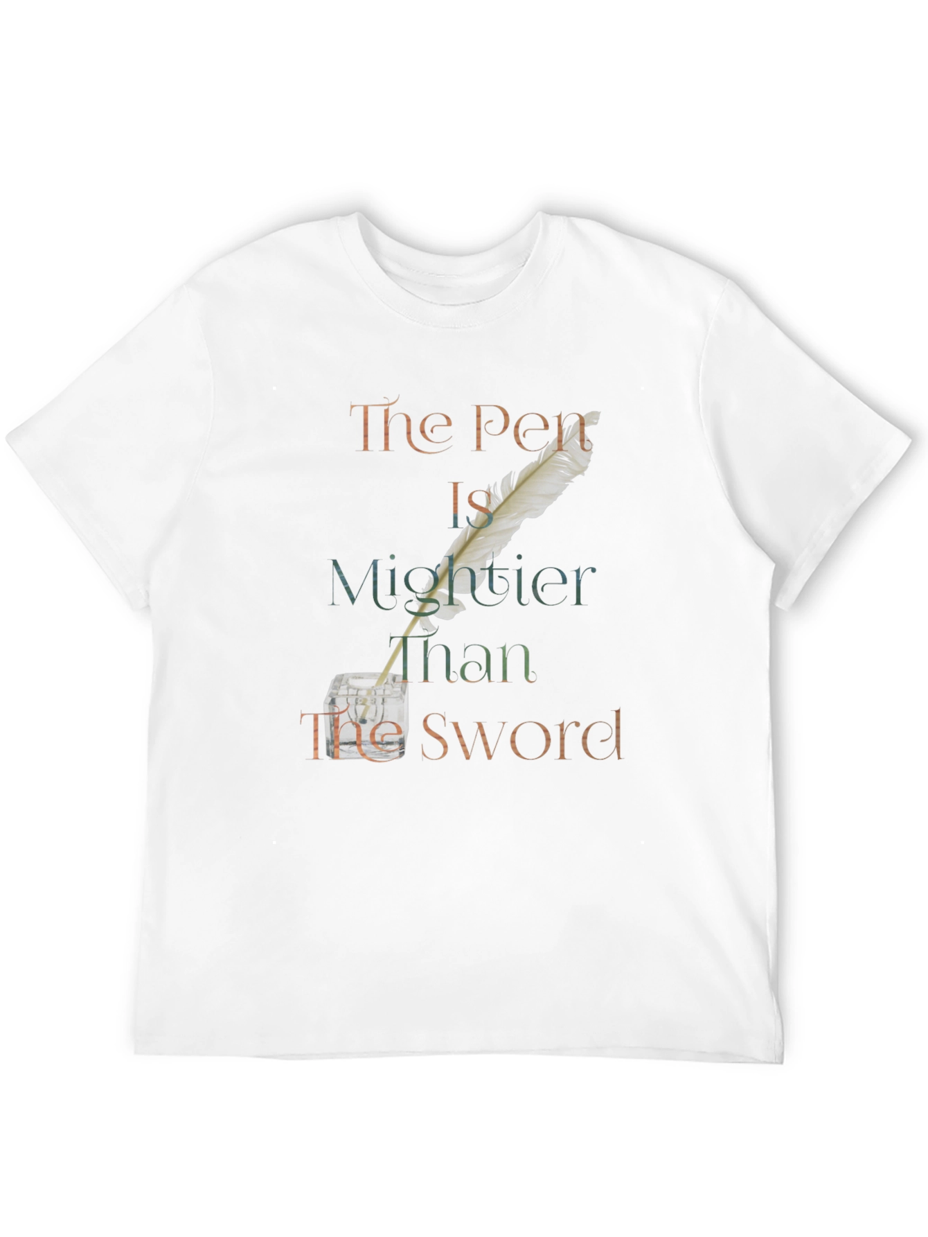 The Pen is Mightier Than The Sword T-Shirt
