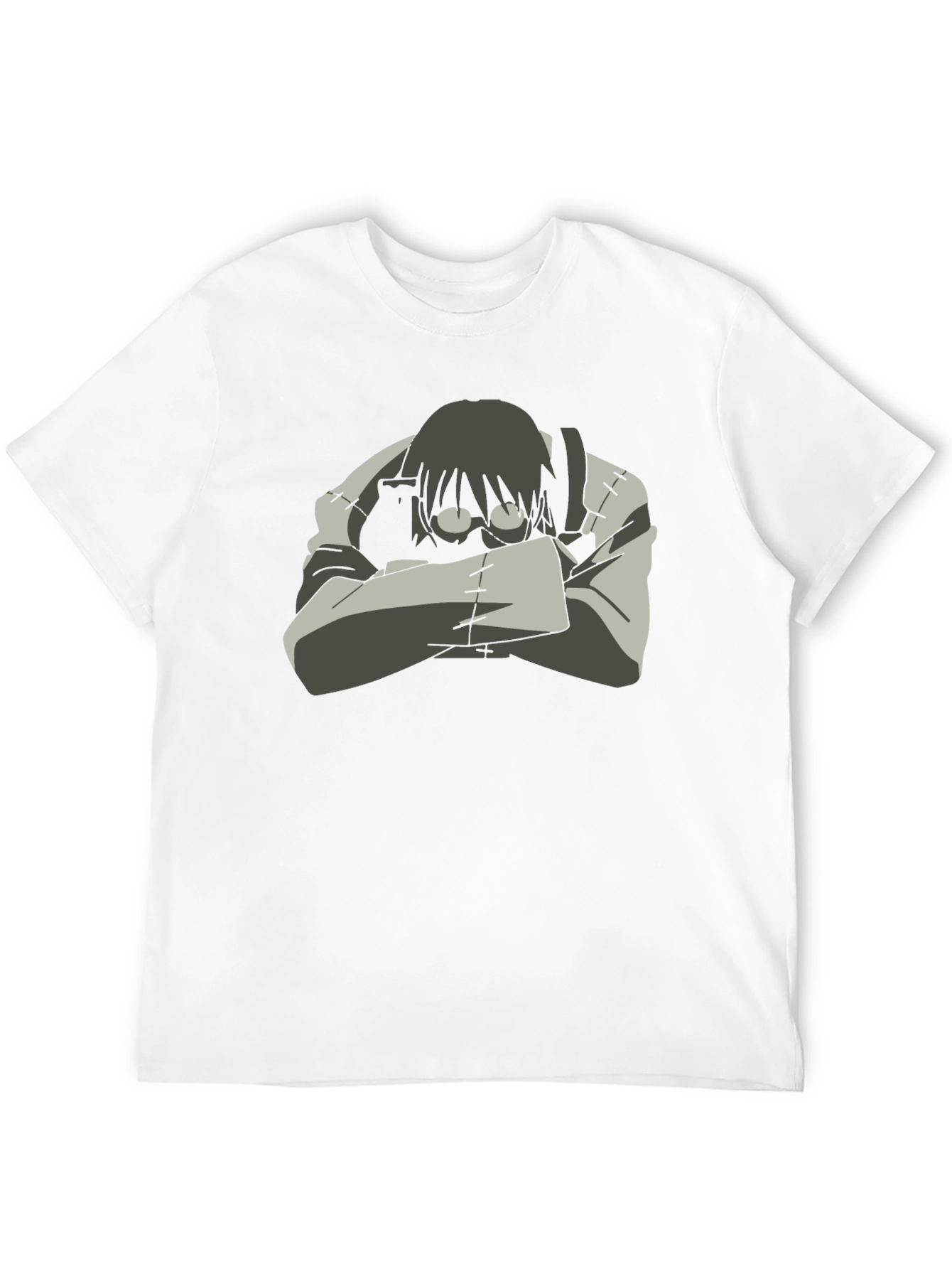 Soul Eater Stein Cosplay Black T-Shirt