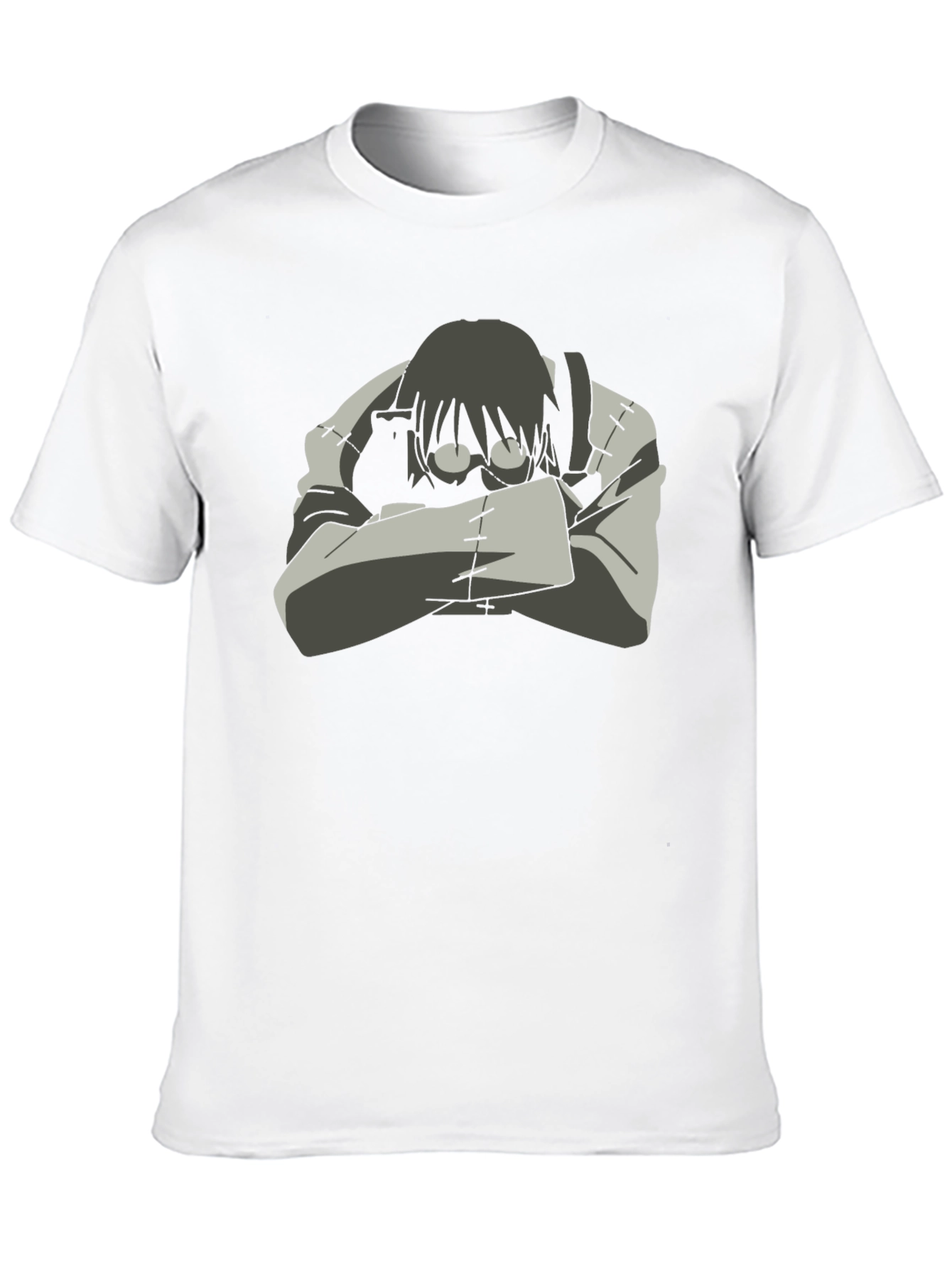 Soul Eater Stein Cosplay Black T-Shirt