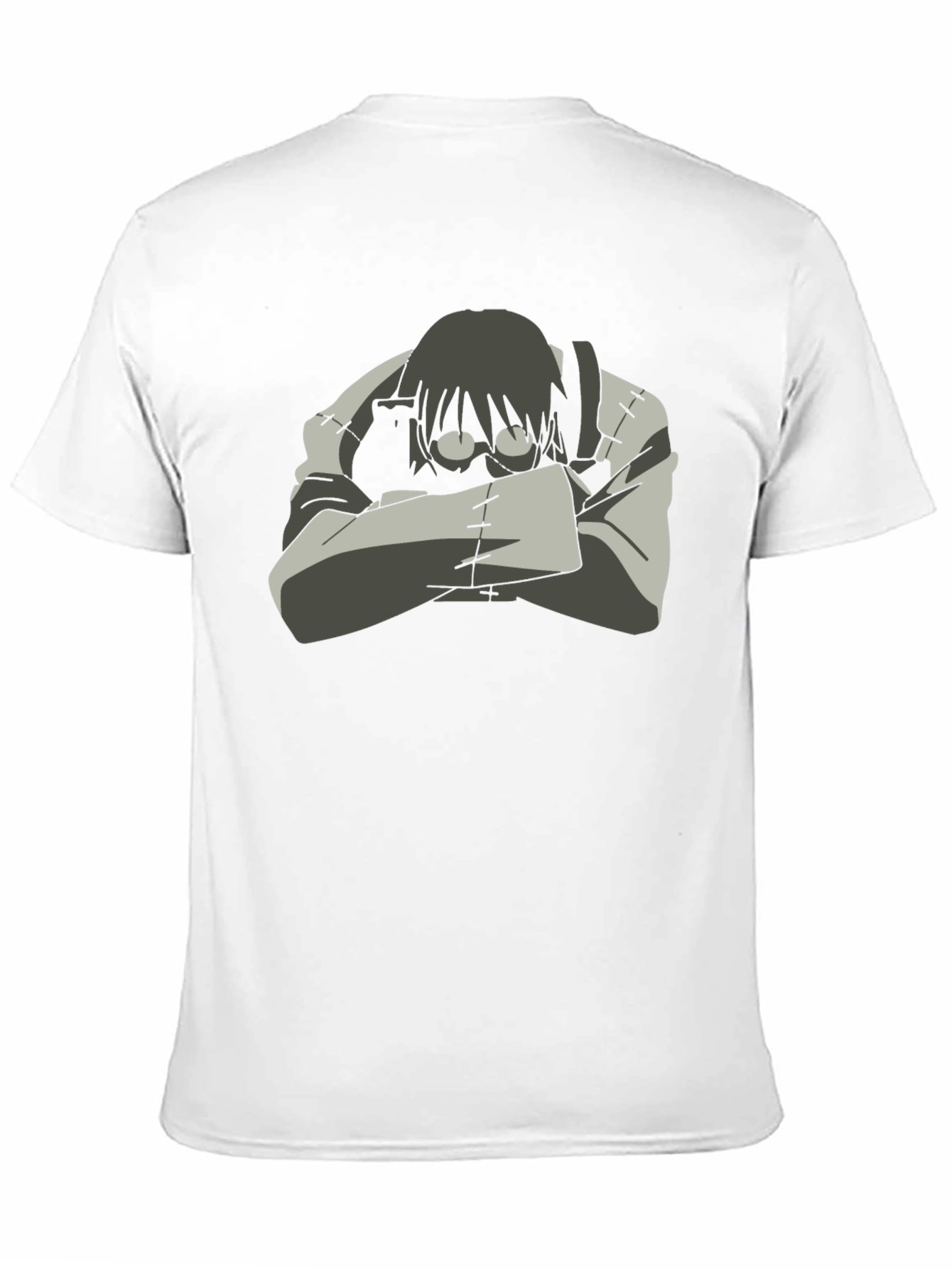Soul Eater Stein Cosplay Black T-Shirt
