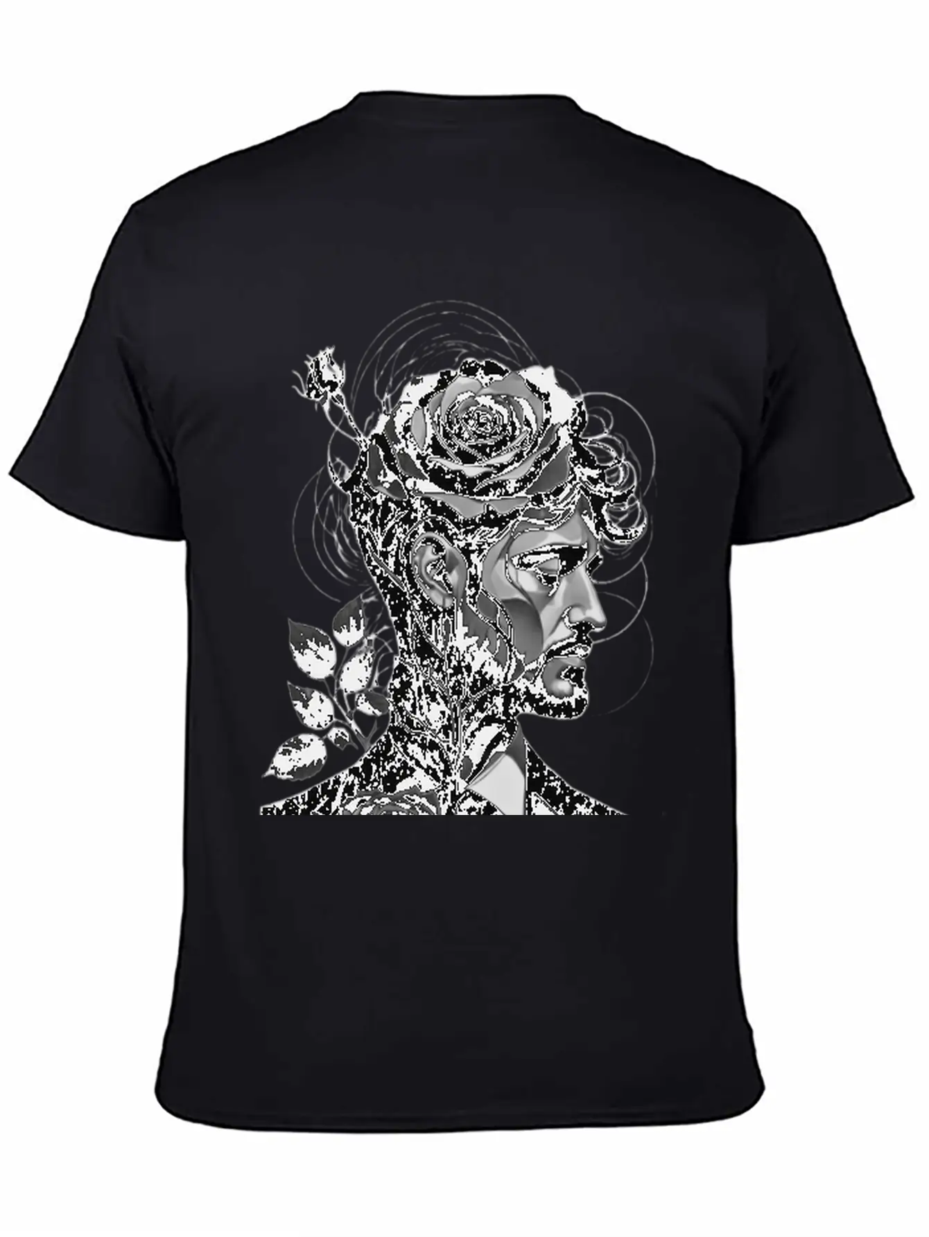 A Gentleman With A Heart Of A Rose Lightweight Cotton T-Shirt – Daily Comfort Graphic Shirt