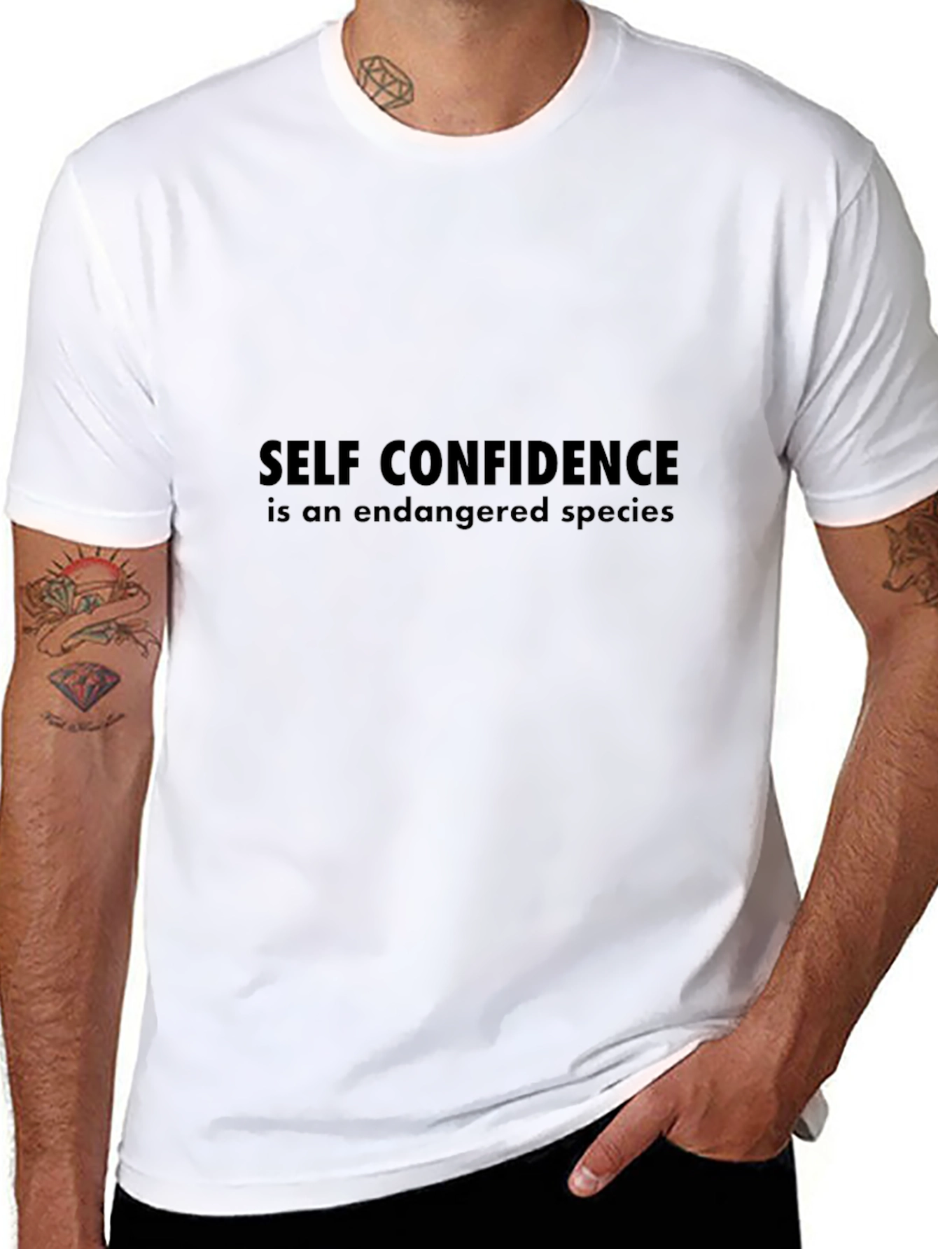 Self Confidence Endangered Species T-Shirt