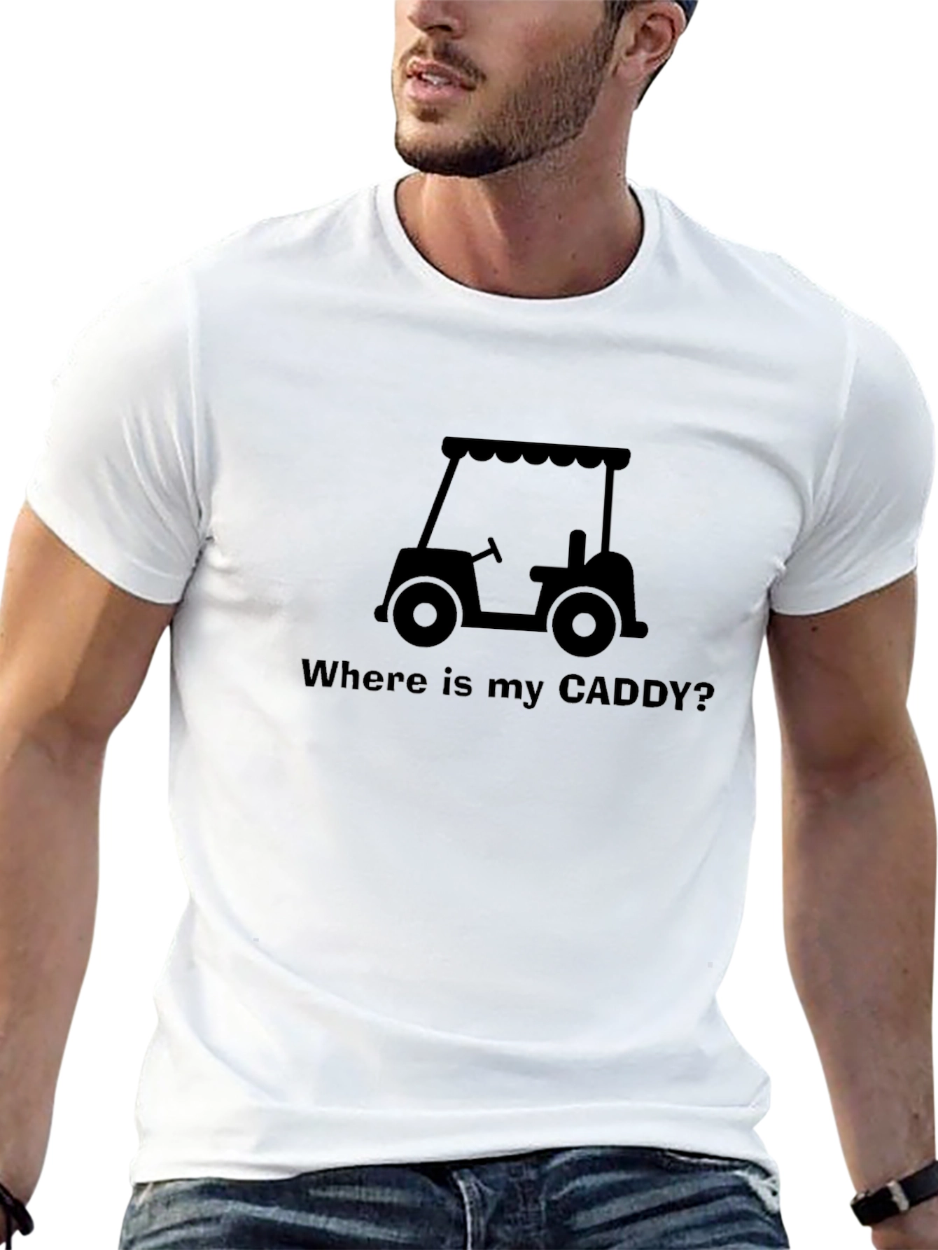 Where is my Caddy? Golf T-Shirt