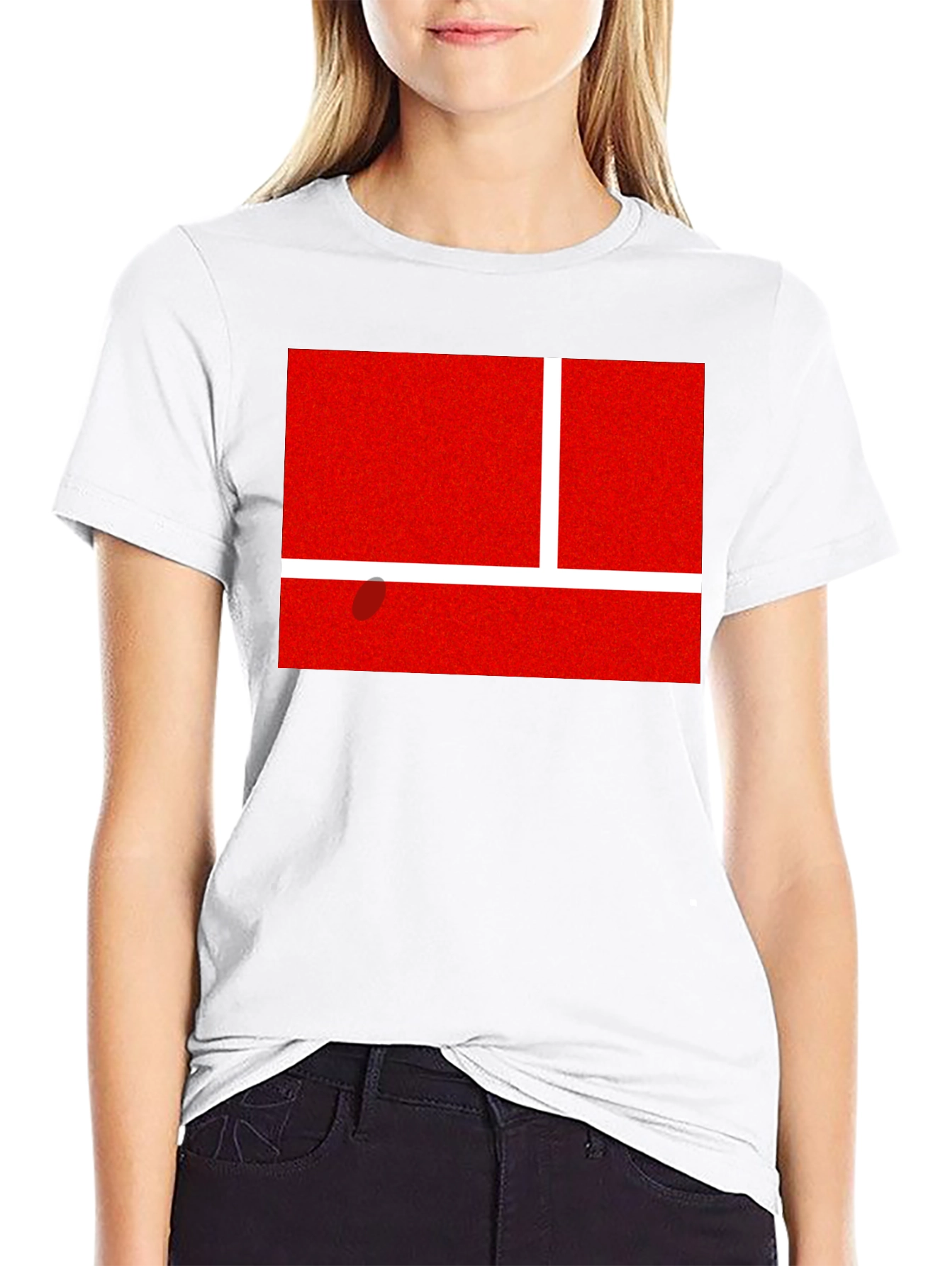 Tennis Court T-Shirt - Serve Up Style!