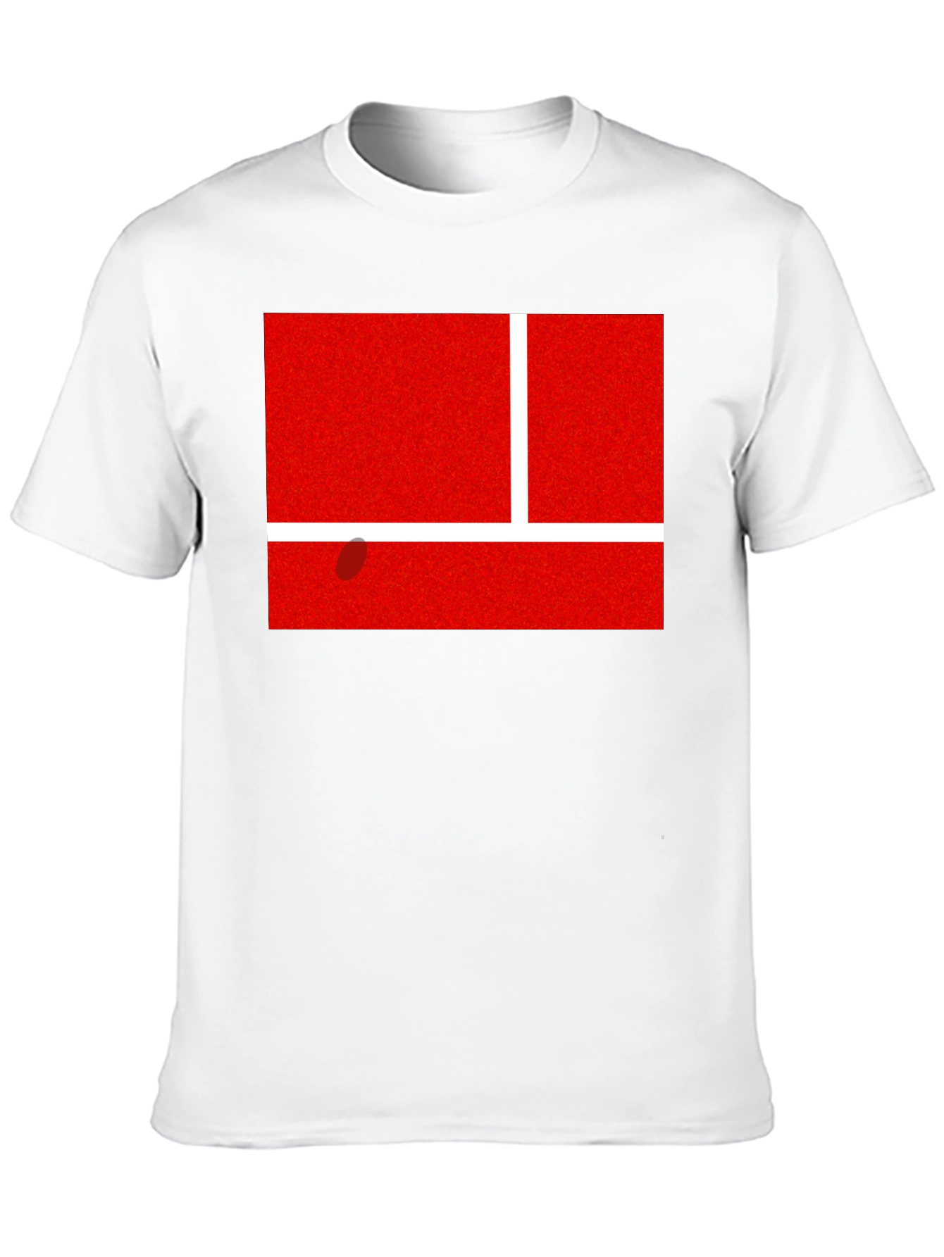 Tennis Court T-Shirt - Serve Up Style!