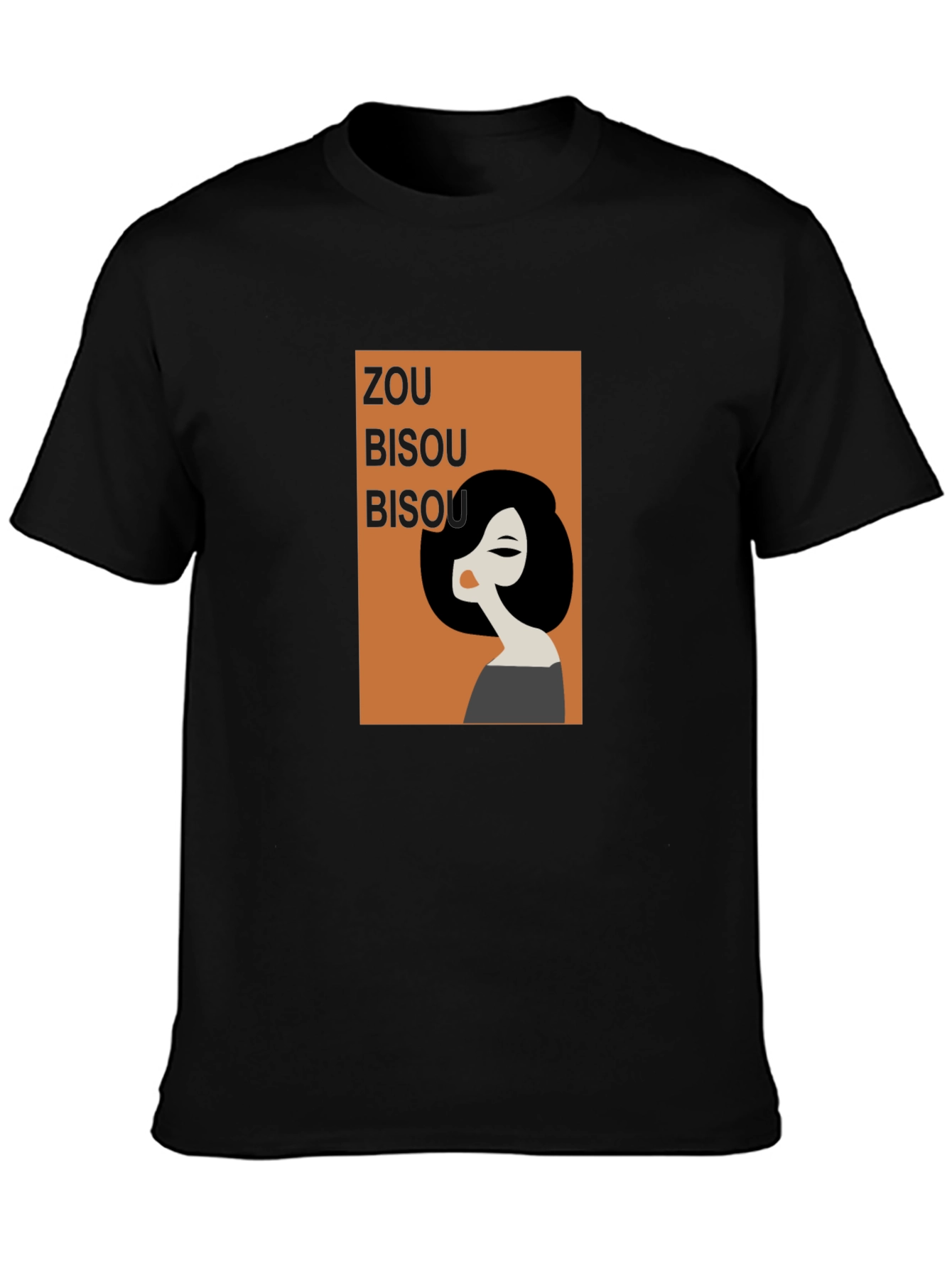 Zou Bisou Graphic Tee - Retro Chic