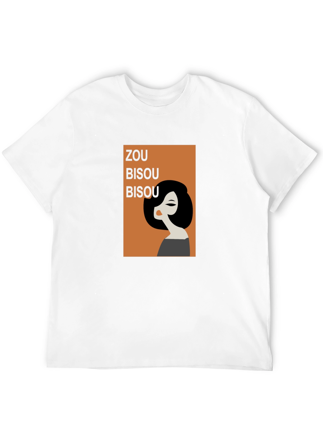 Zou Bisou Graphic Tee - Retro Chic