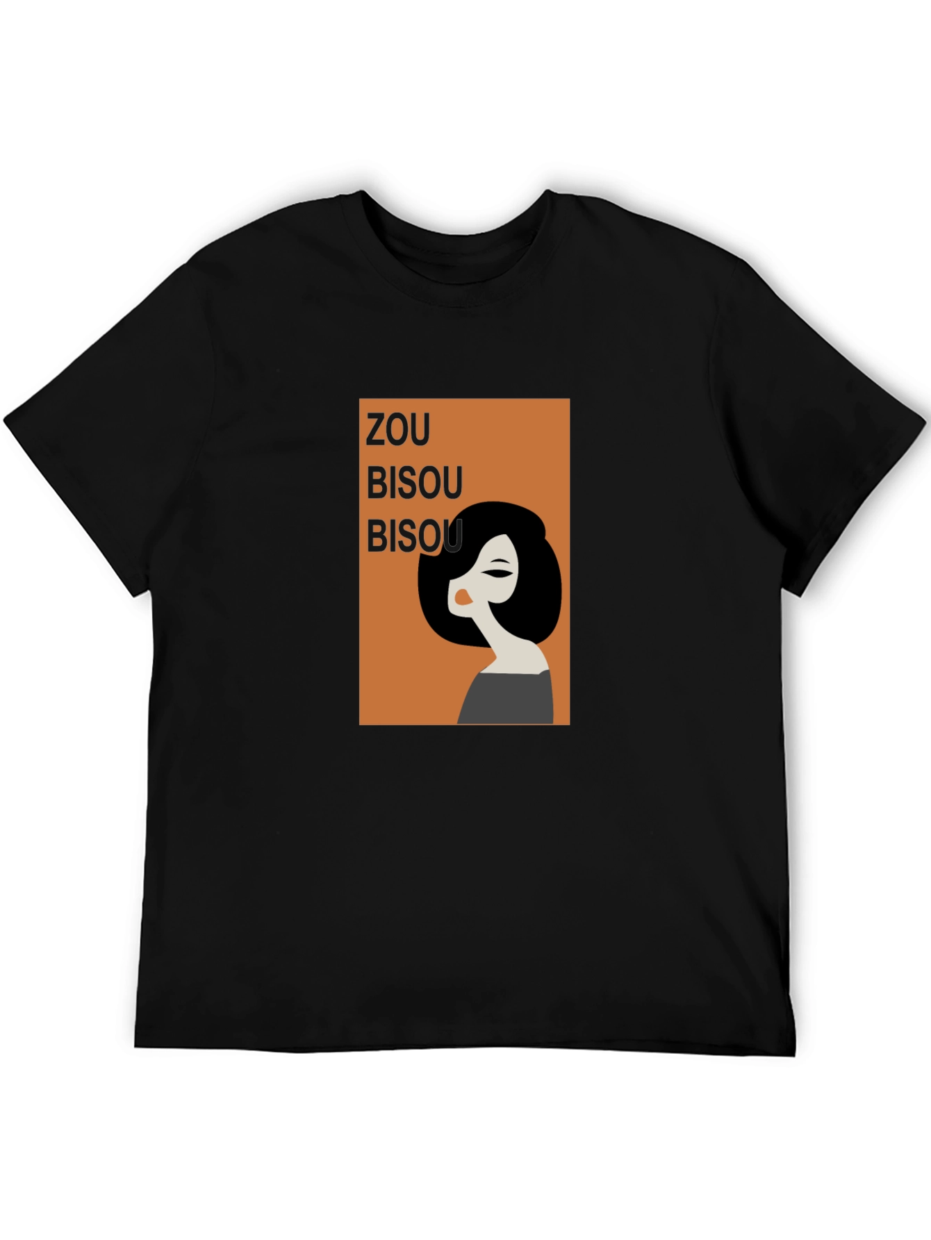 Zou Bisou Graphic Tee - Retro Chic