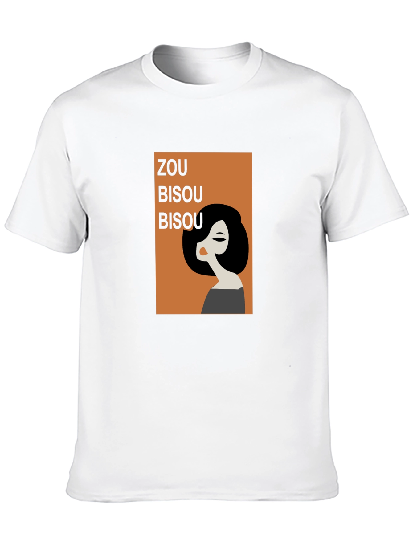 Zou Bisou Graphic Tee - Retro Chic