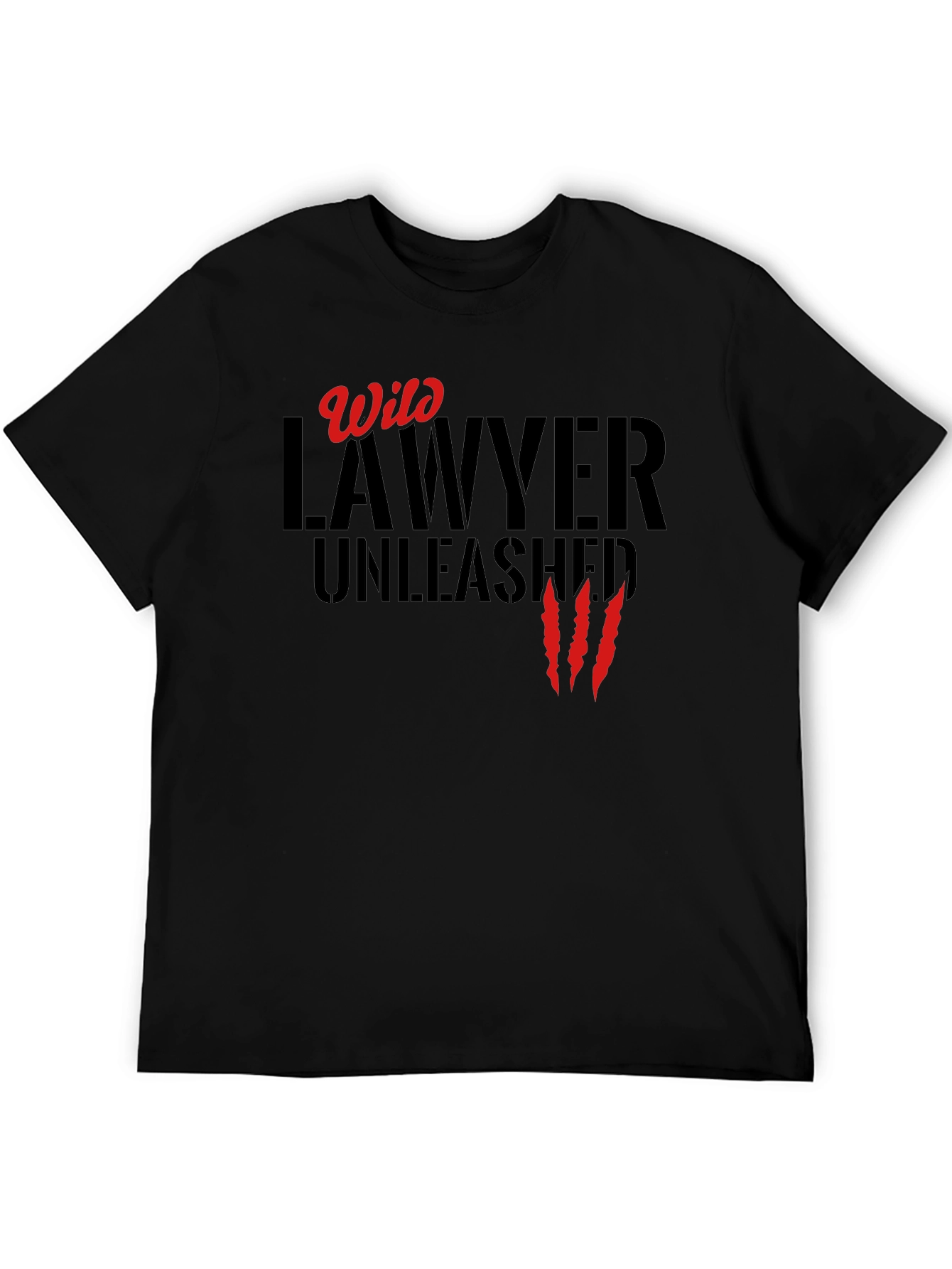 Wild Lawyer Unleashed T-Shirt - Black