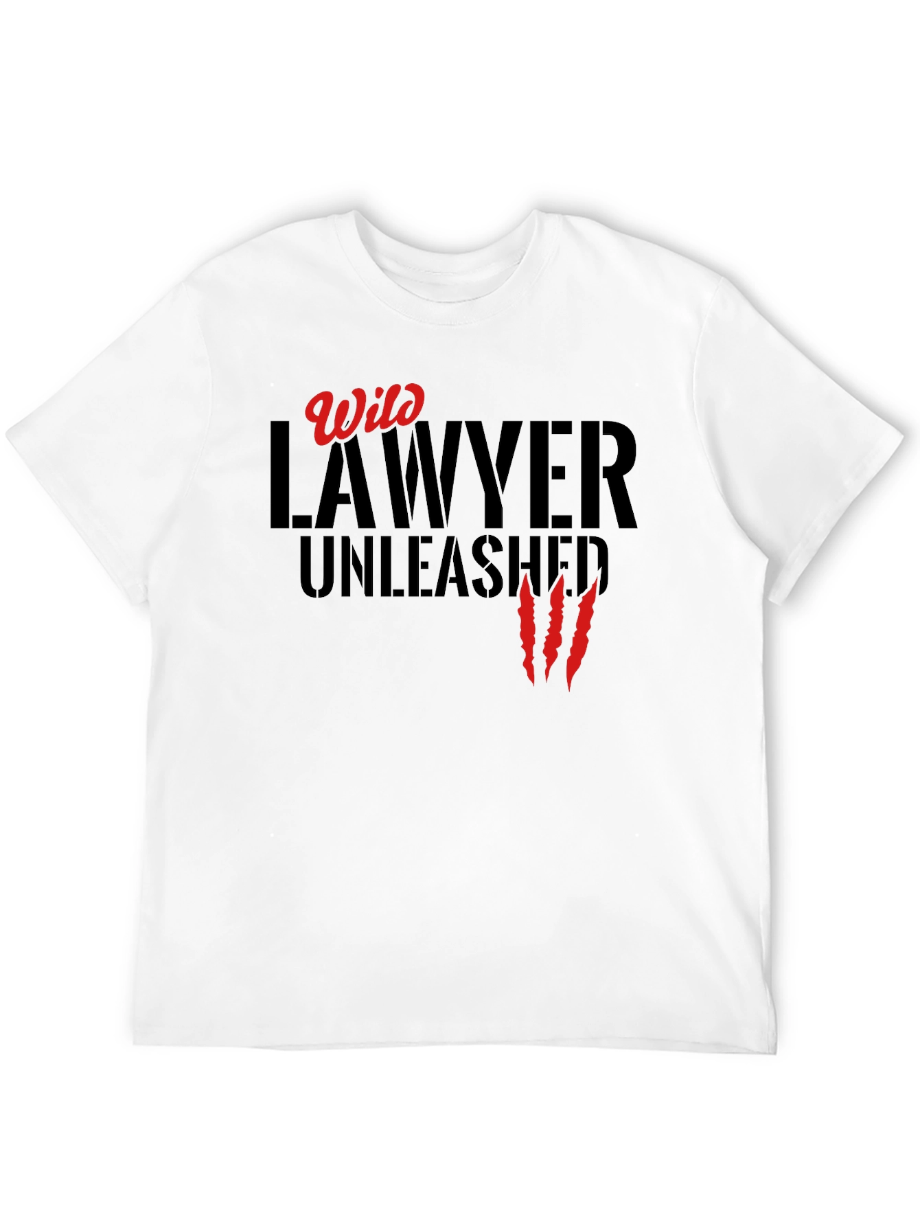 Wild Lawyer Unleashed T-Shirt - Black